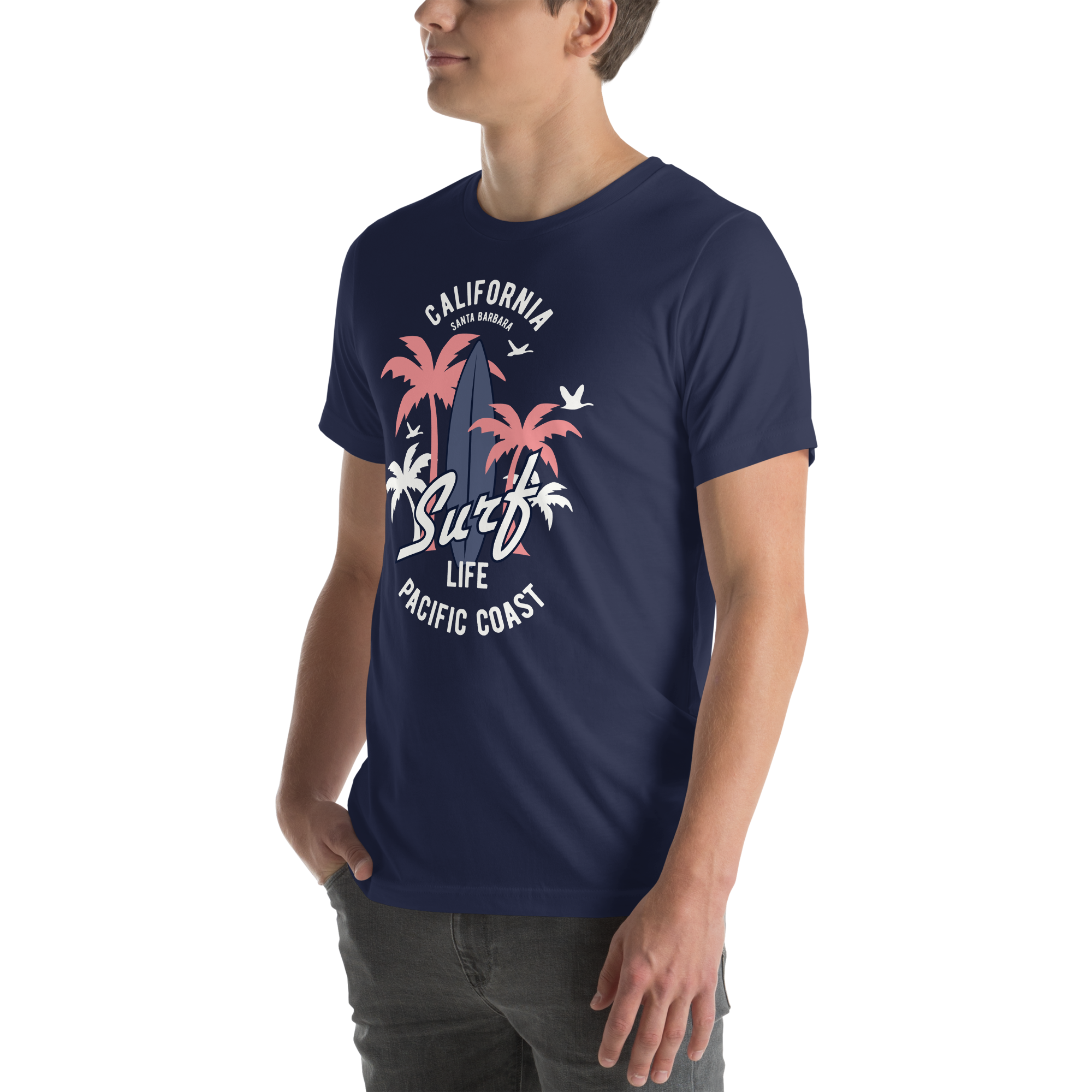 Mens Staple T-Shirt - Surf Life