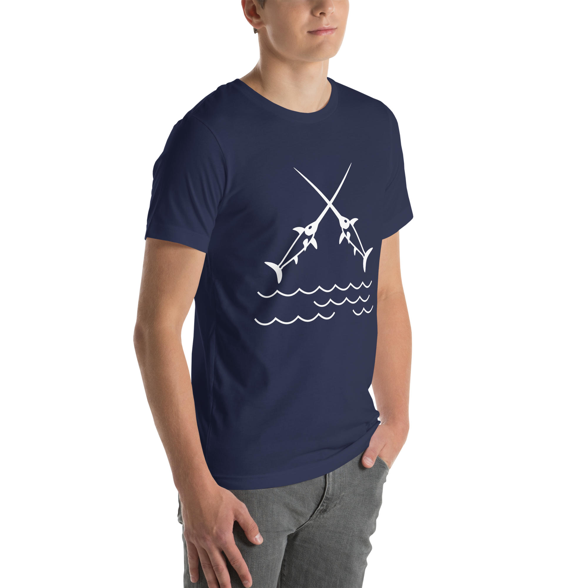 Mens t-shirt - Crossed Tides