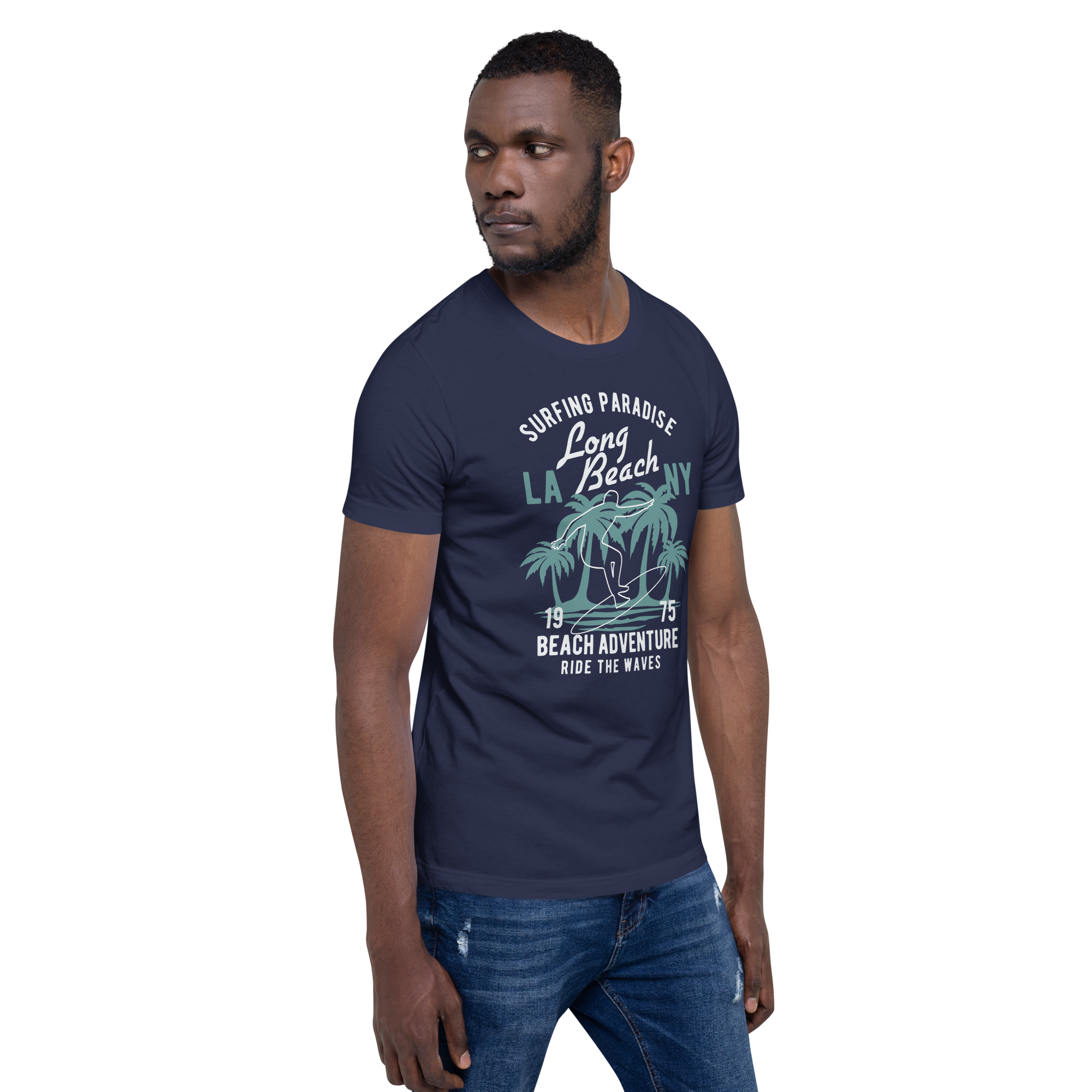 Mens t-shirt - Long Beach