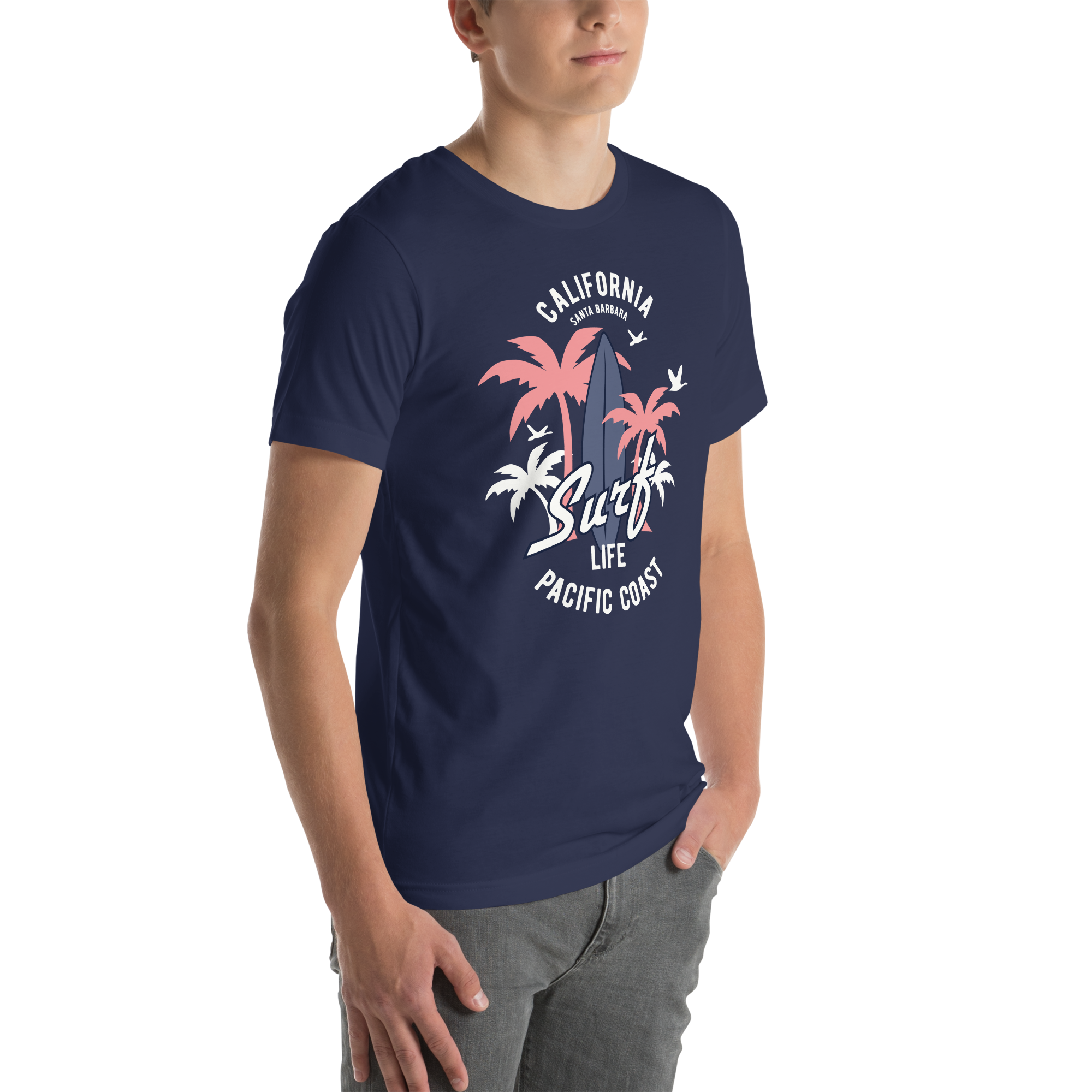 Mens Staple T-Shirt - Surf Life