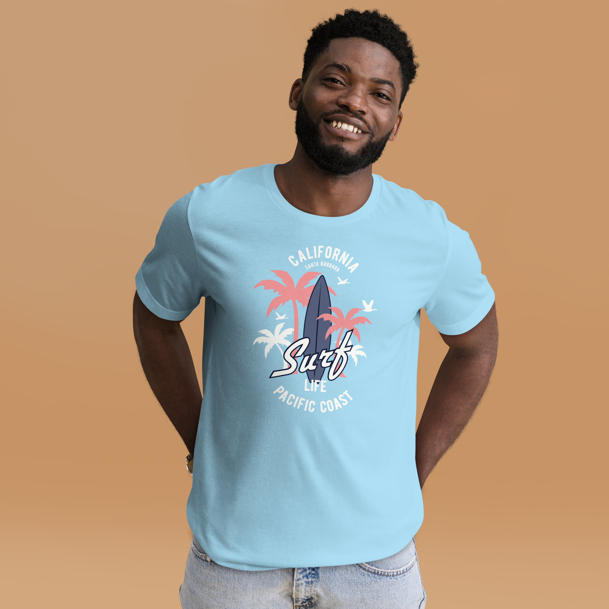 Mens Staple T-Shirt - Surf Life