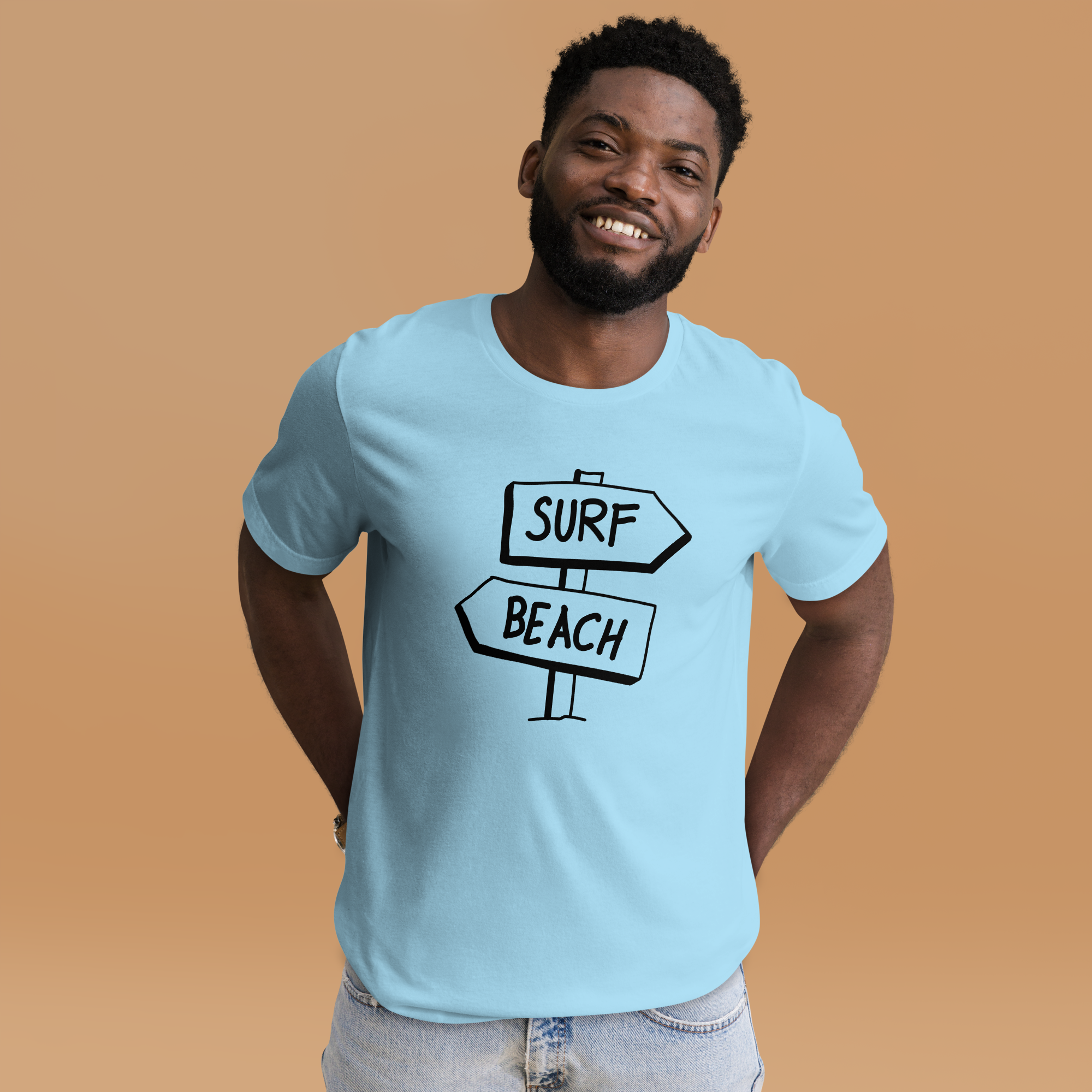 Mens Staple T-Shirt | - Surf Beach