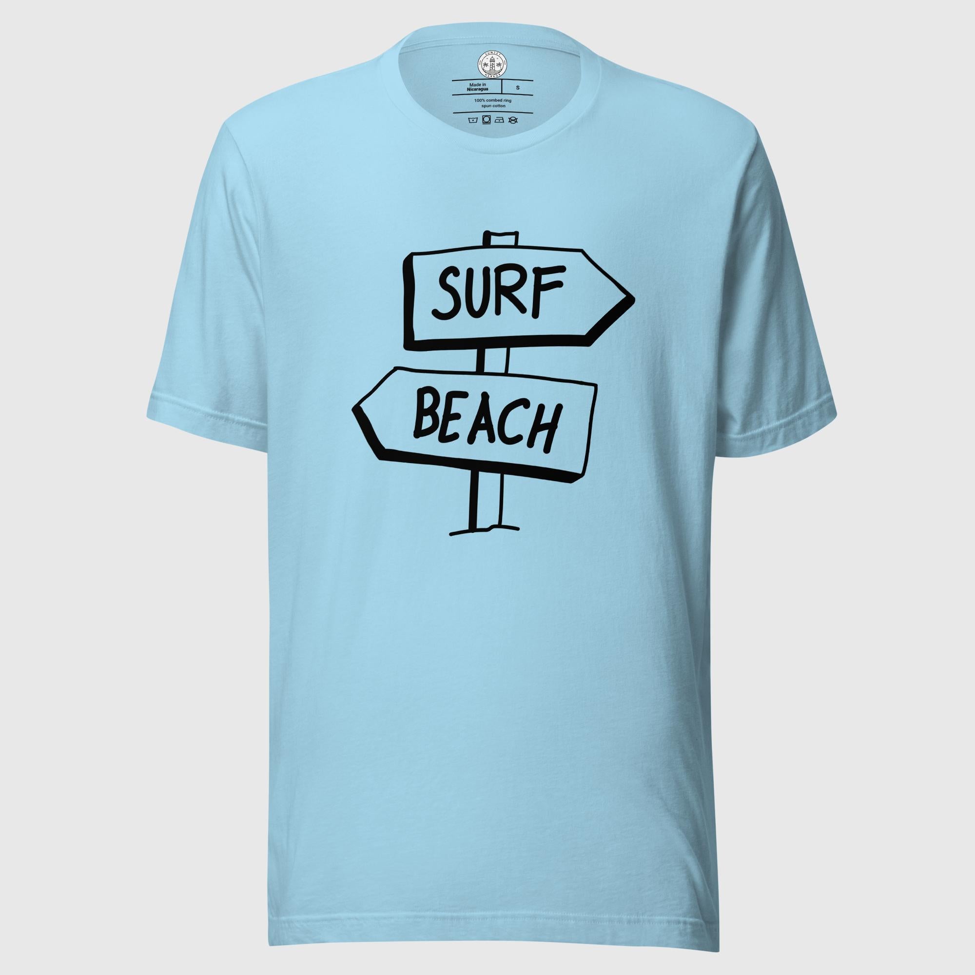 Unisex Staple T-Shirt | - Surf Beach - Sunset Harbor Clothing