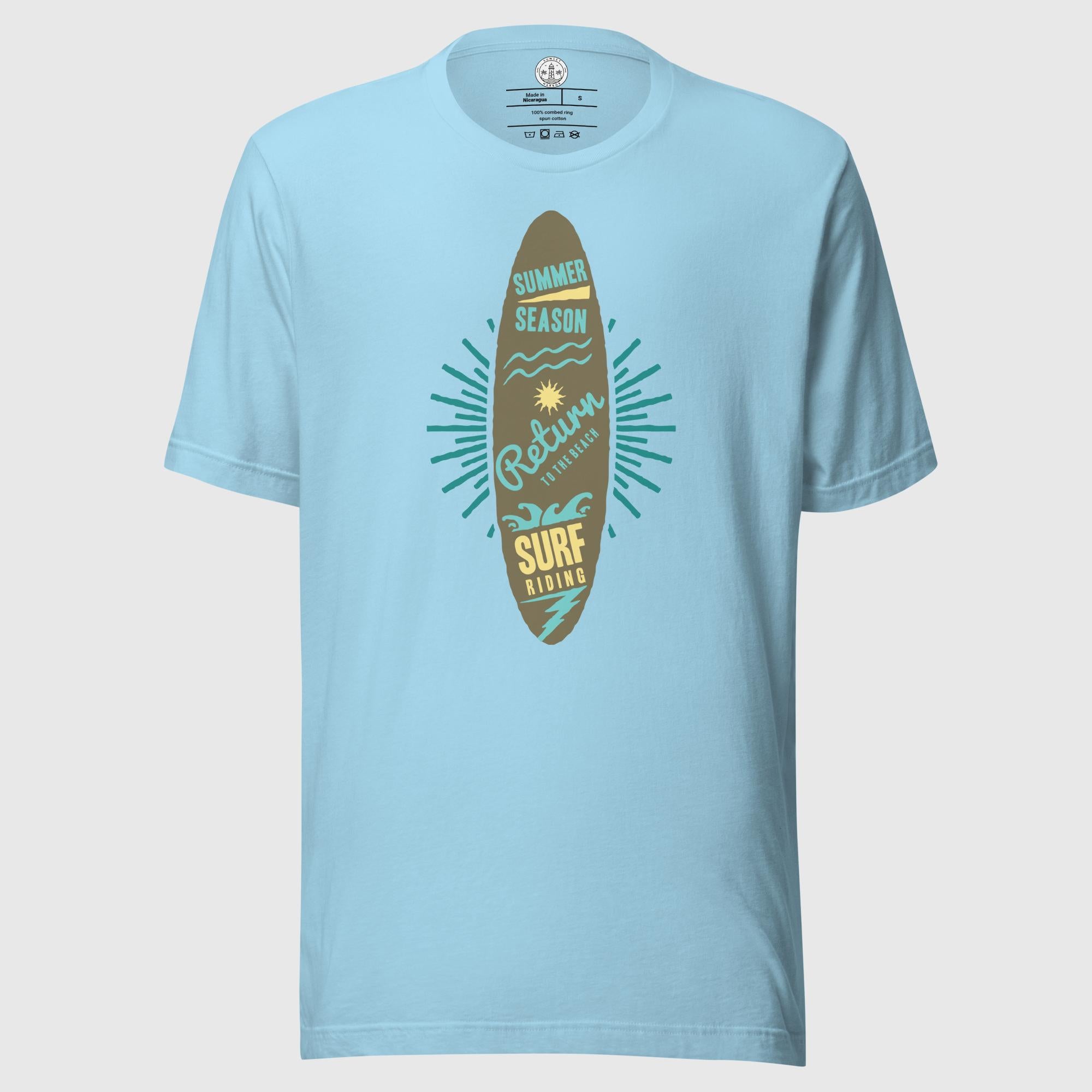 Camiseta básica unisex - Tabla de surf