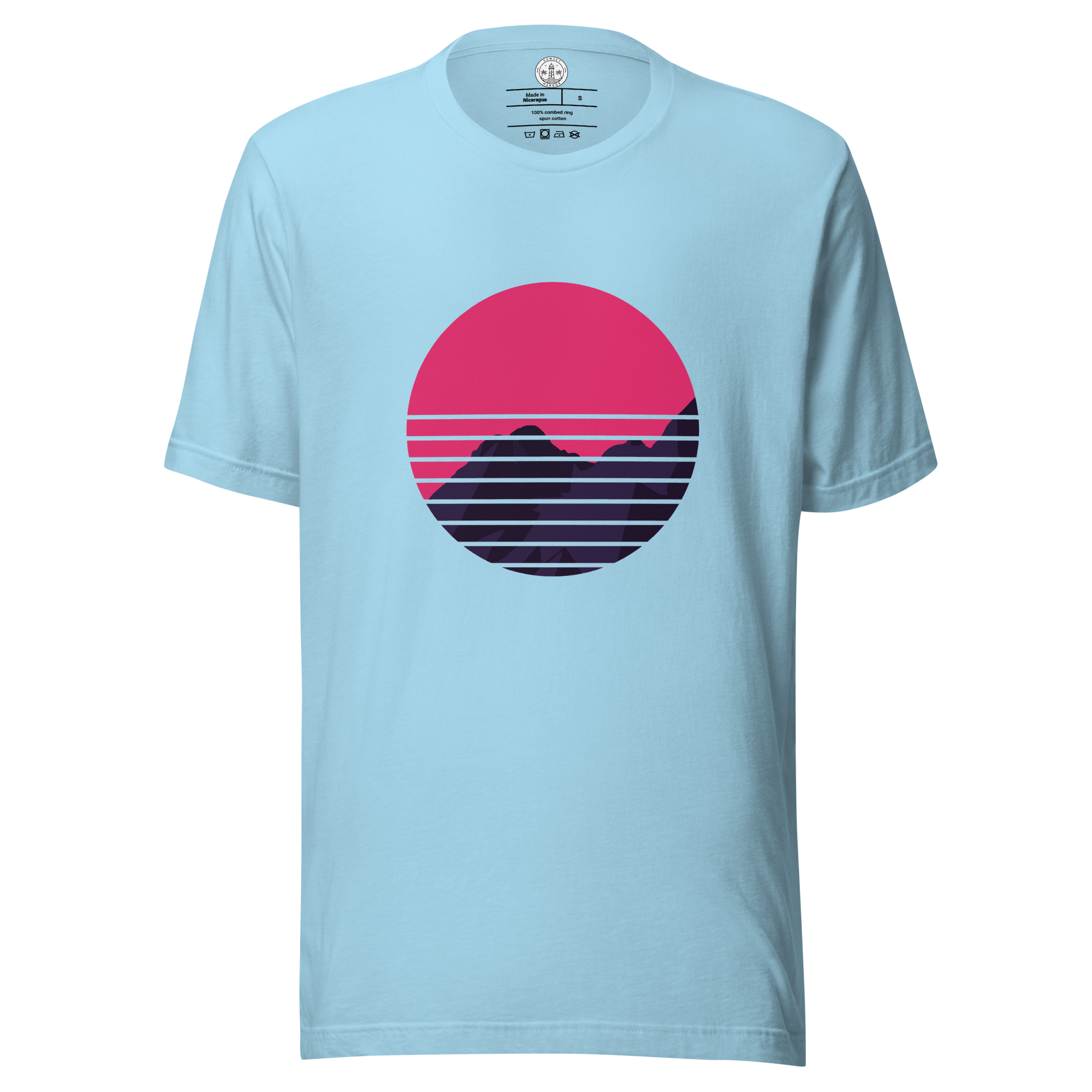 Mens t-shirt - Neon Peaks