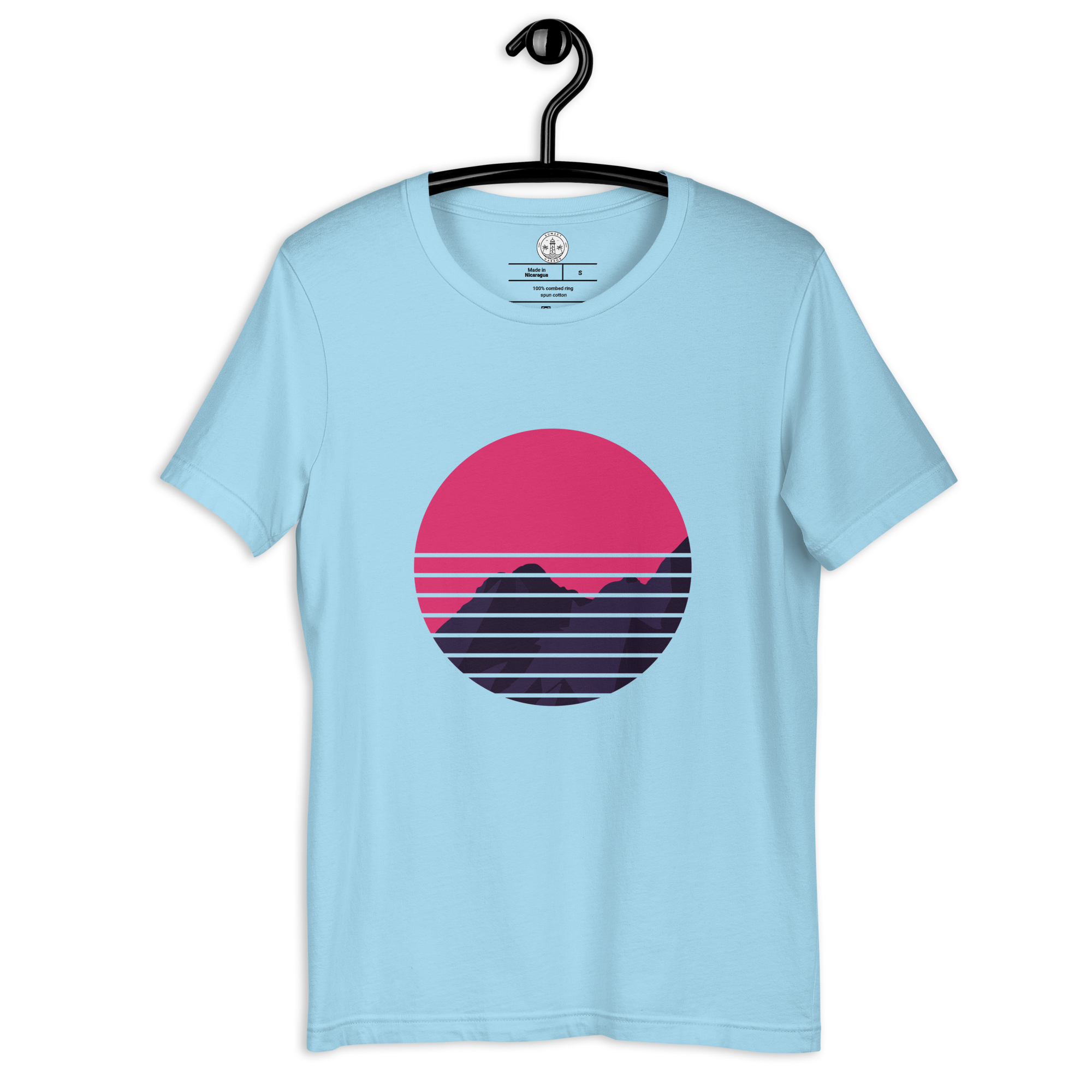 Mens t-shirt - Neon Peaks