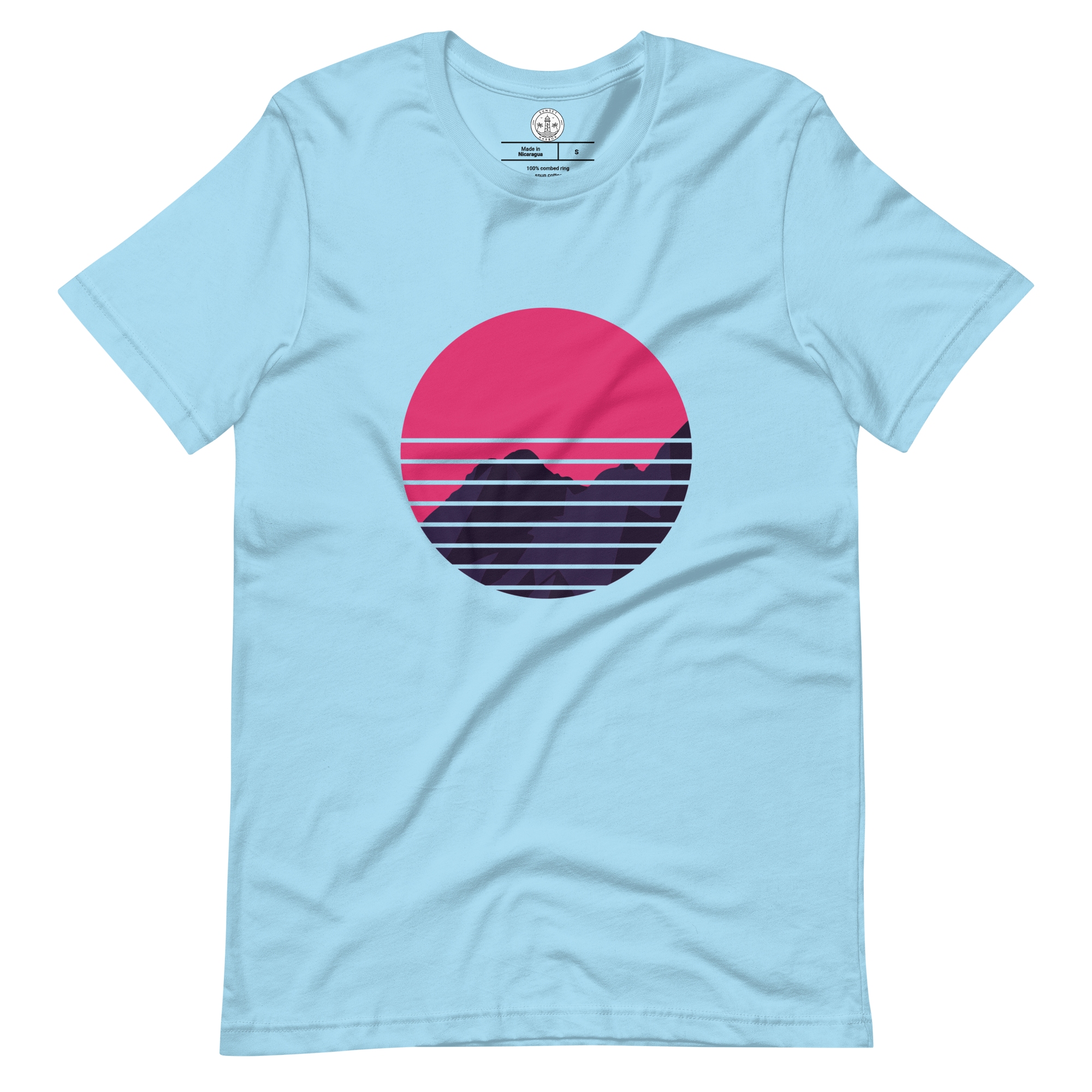 Mens t-shirt - Neon Peaks