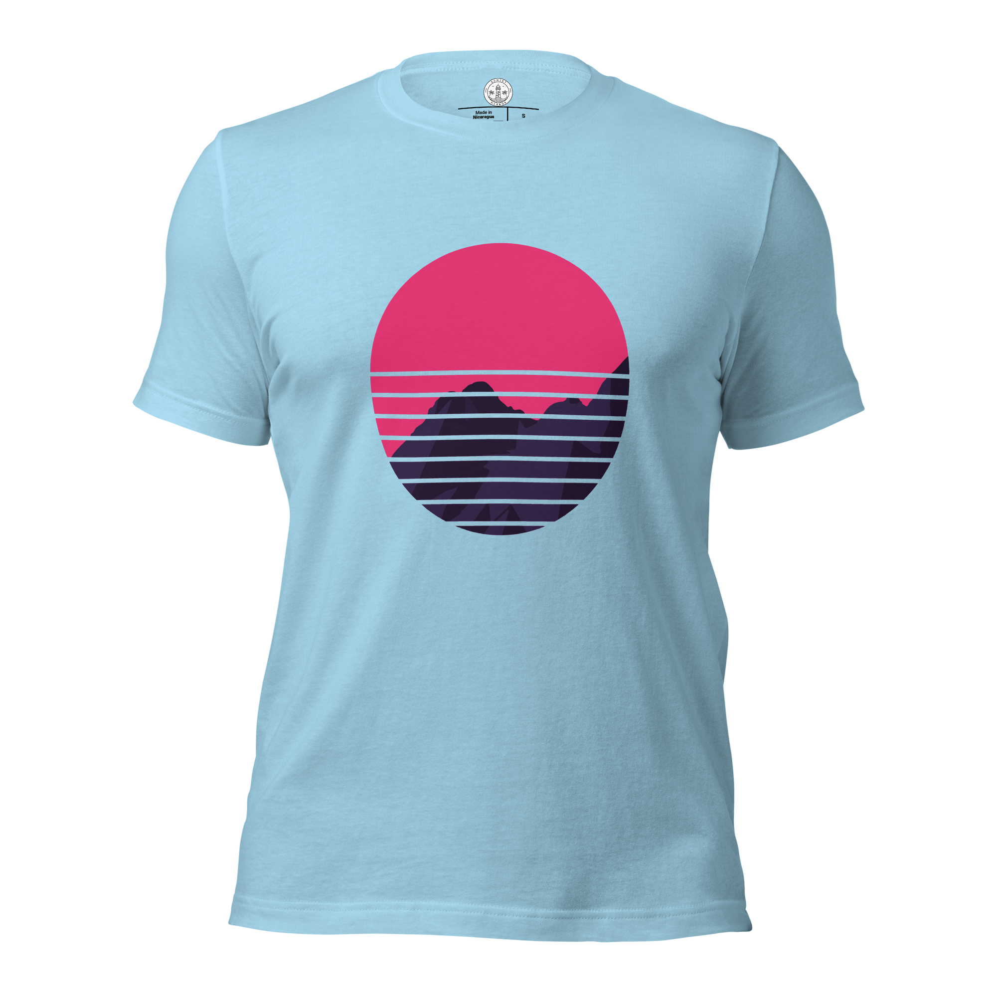 Mens t-shirt - Neon Peaks