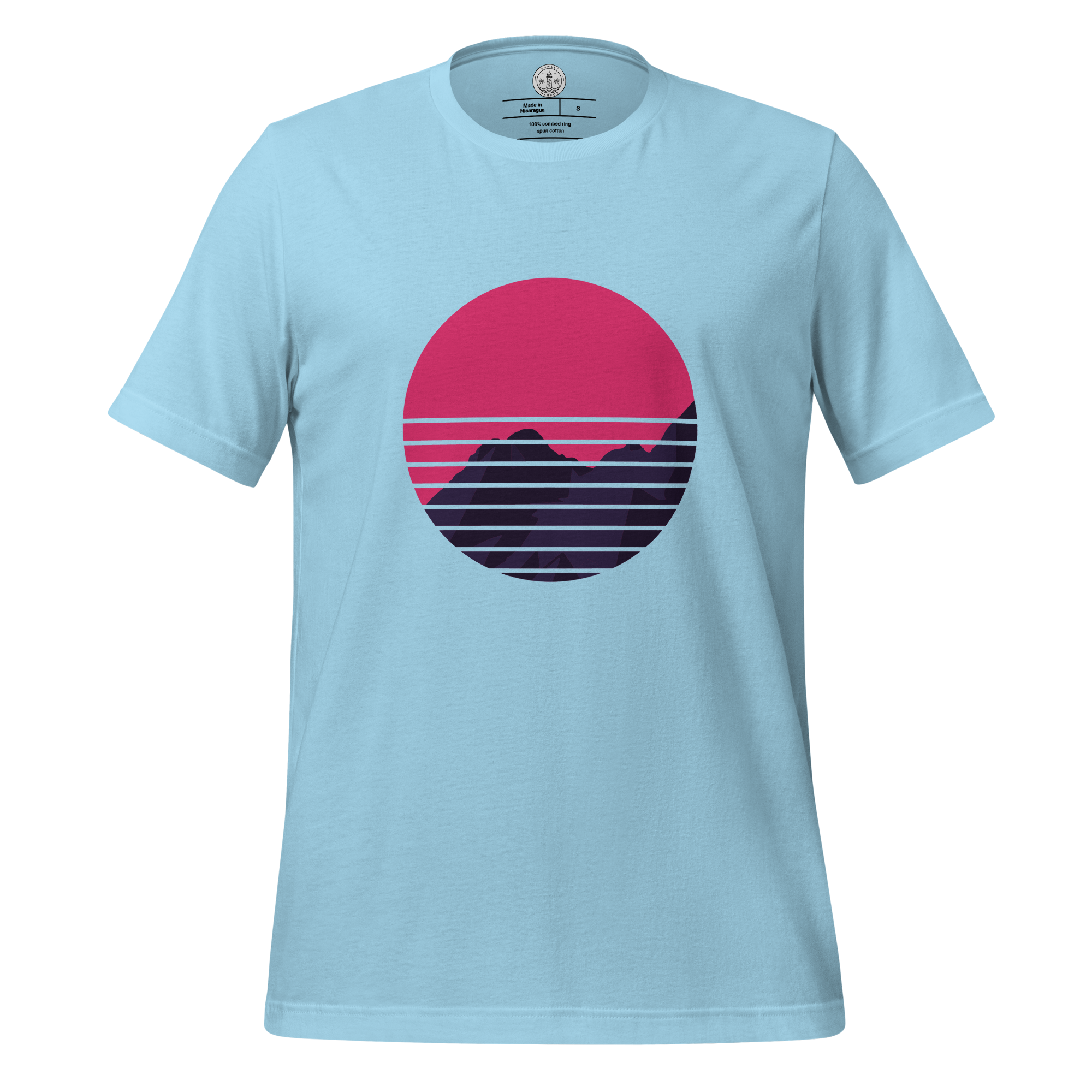 Mens t-shirt - Neon Peaks