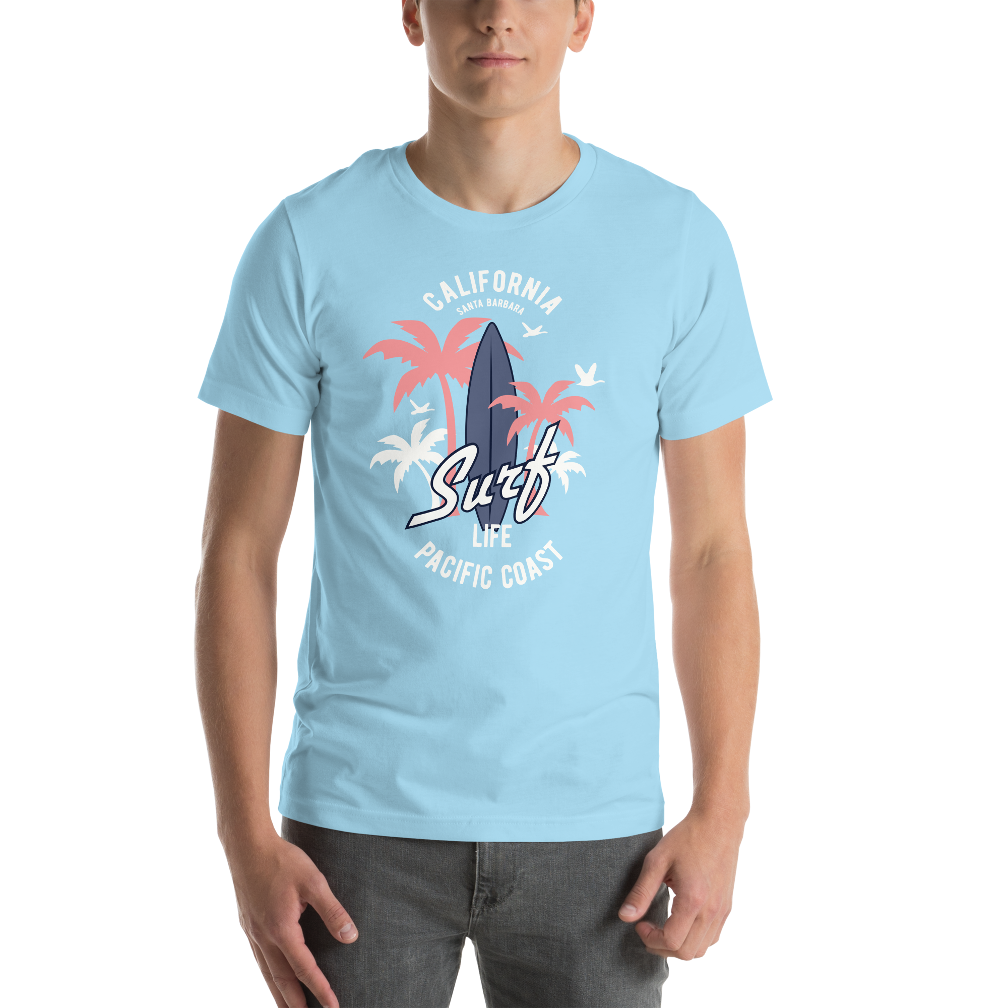 Mens Staple T-Shirt - Surf Life