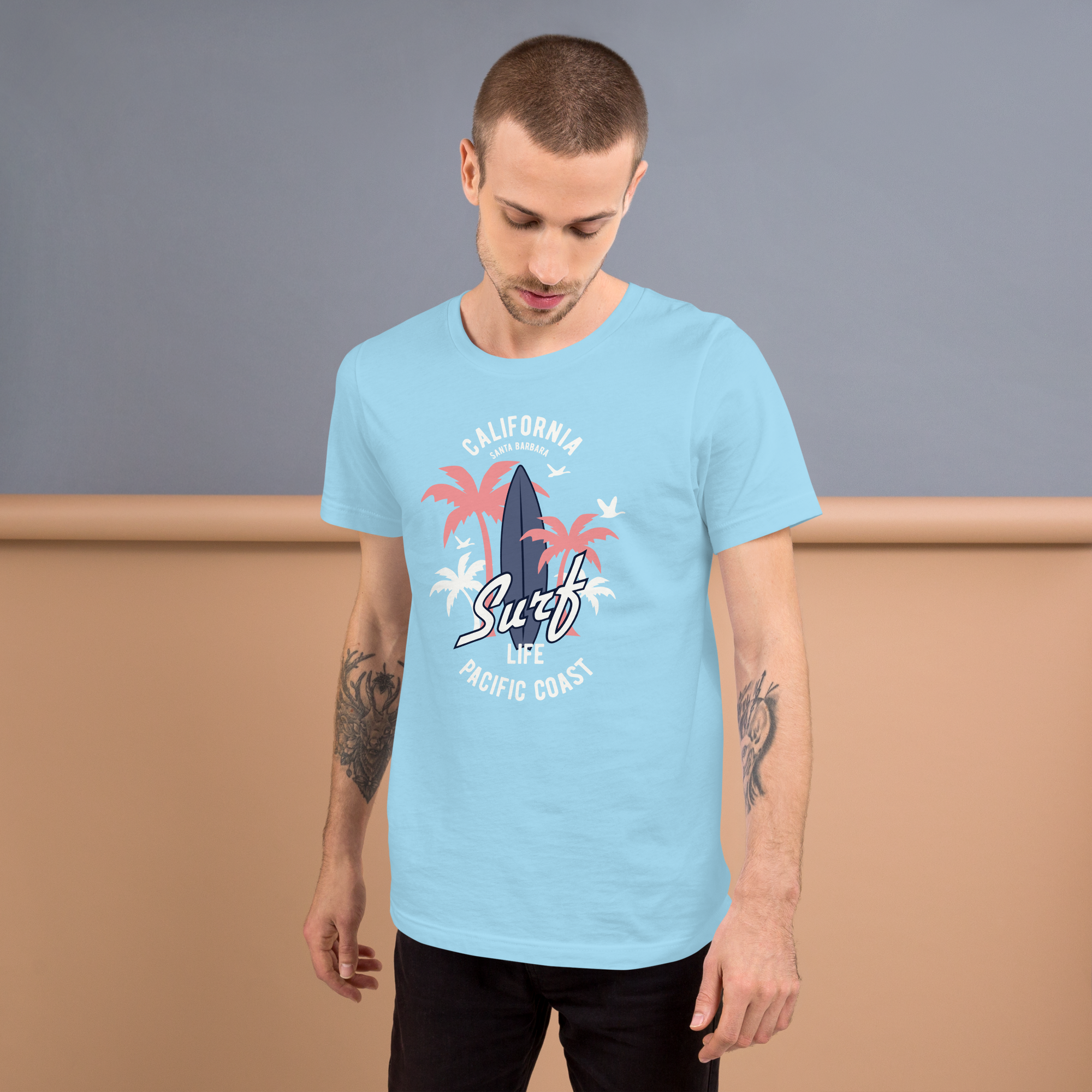 Mens Staple T-Shirt - Surf Life