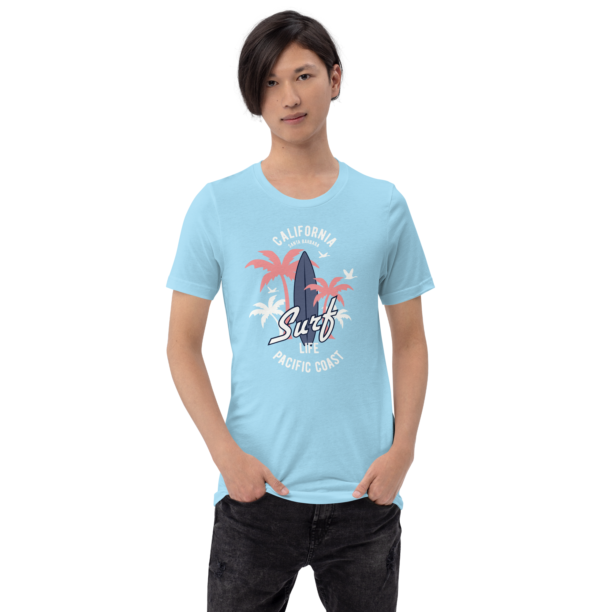 Mens Staple T-Shirt - Surf Life