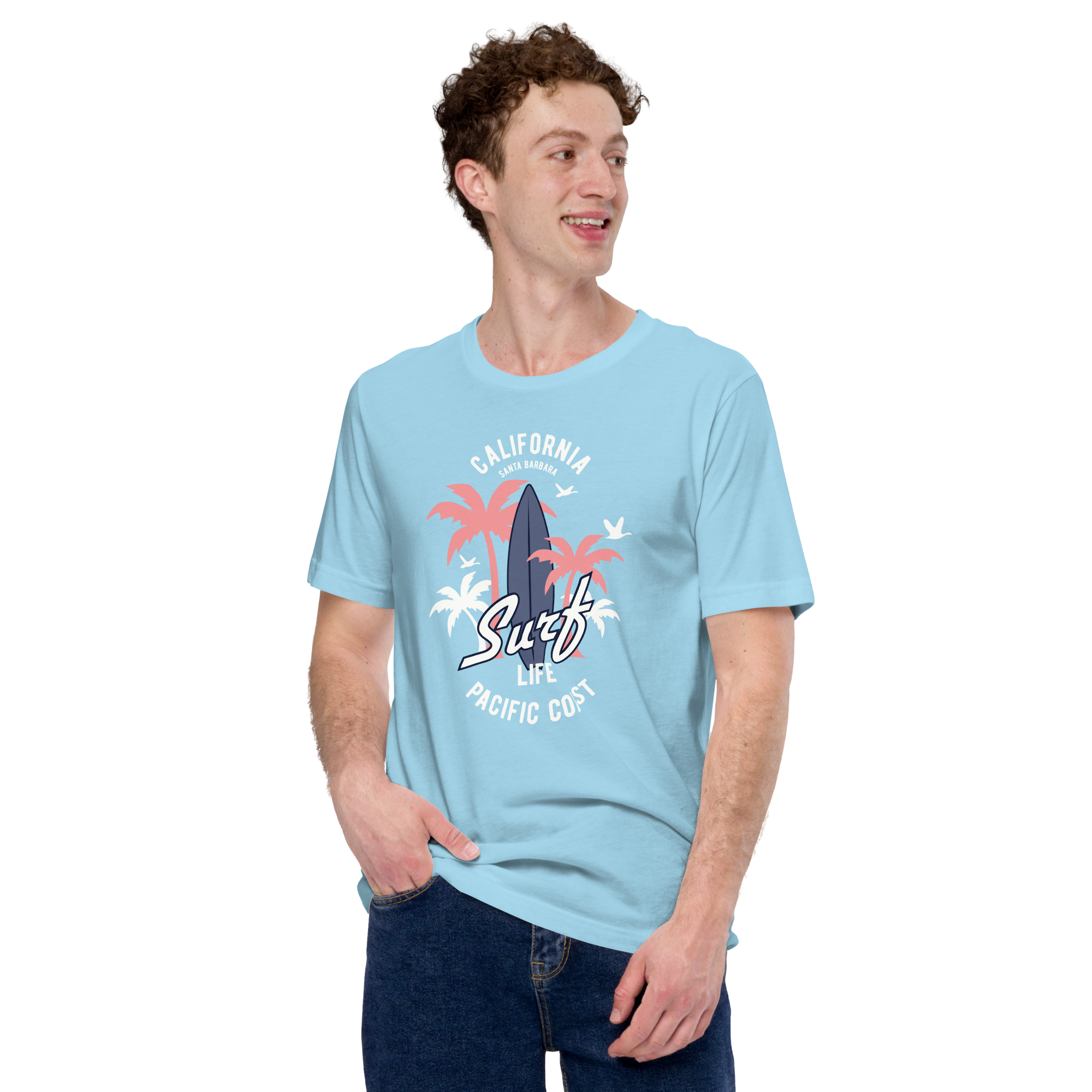 Mens Staple T-Shirt - Surf Life