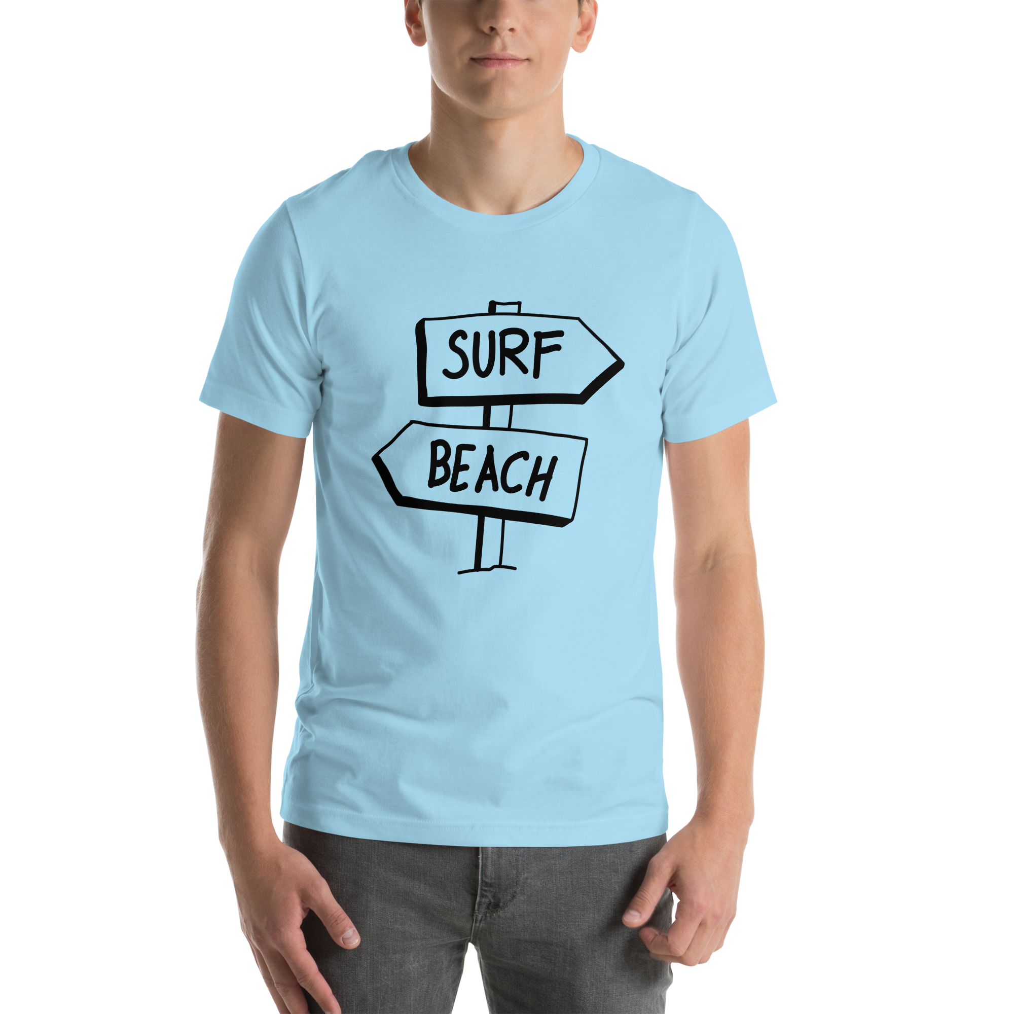 Mens Staple T-Shirt | - Surf Beach