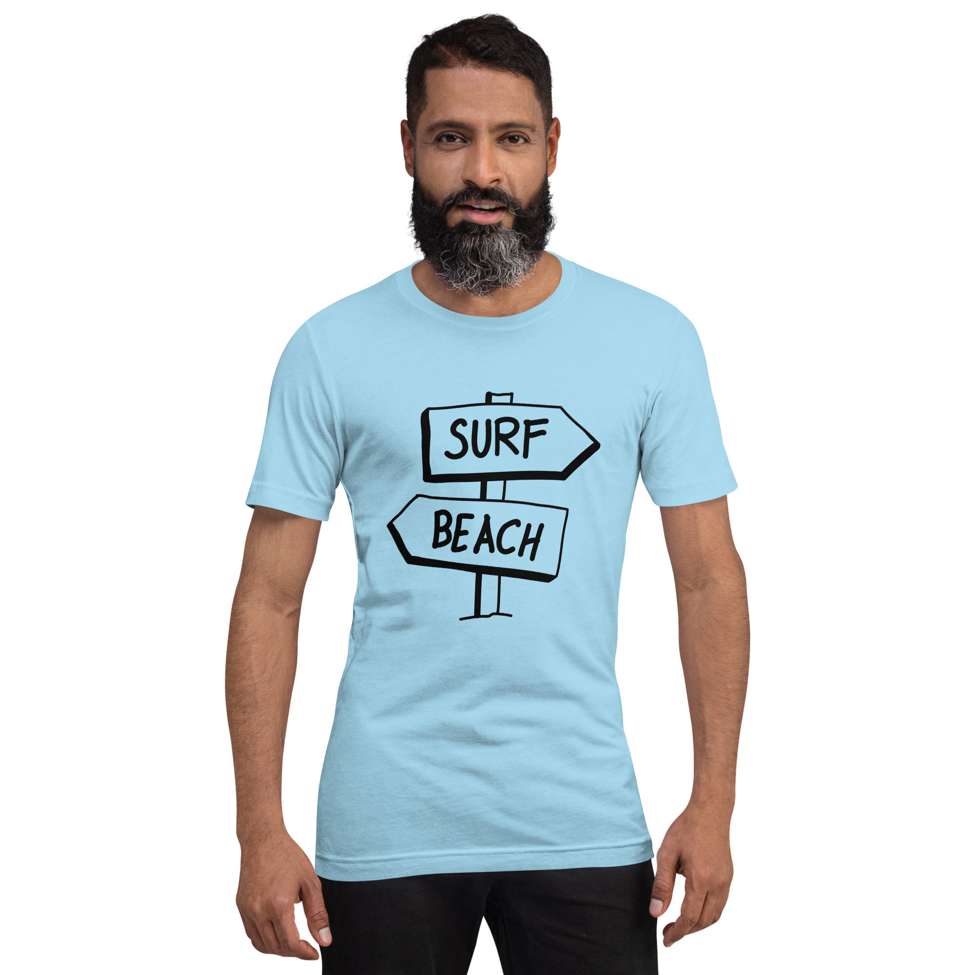 Mens Staple T-Shirt | - Surf Beach