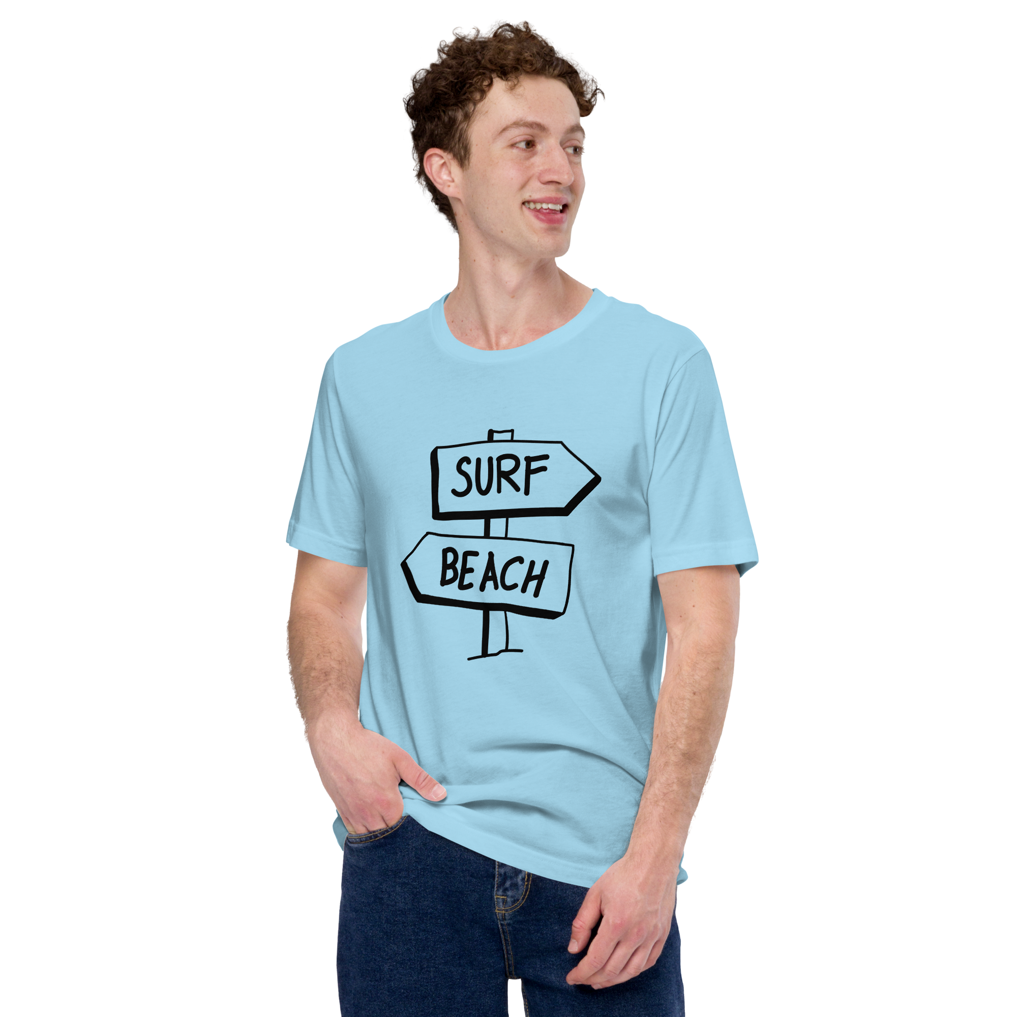 Mens Staple T-Shirt | - Surf Beach