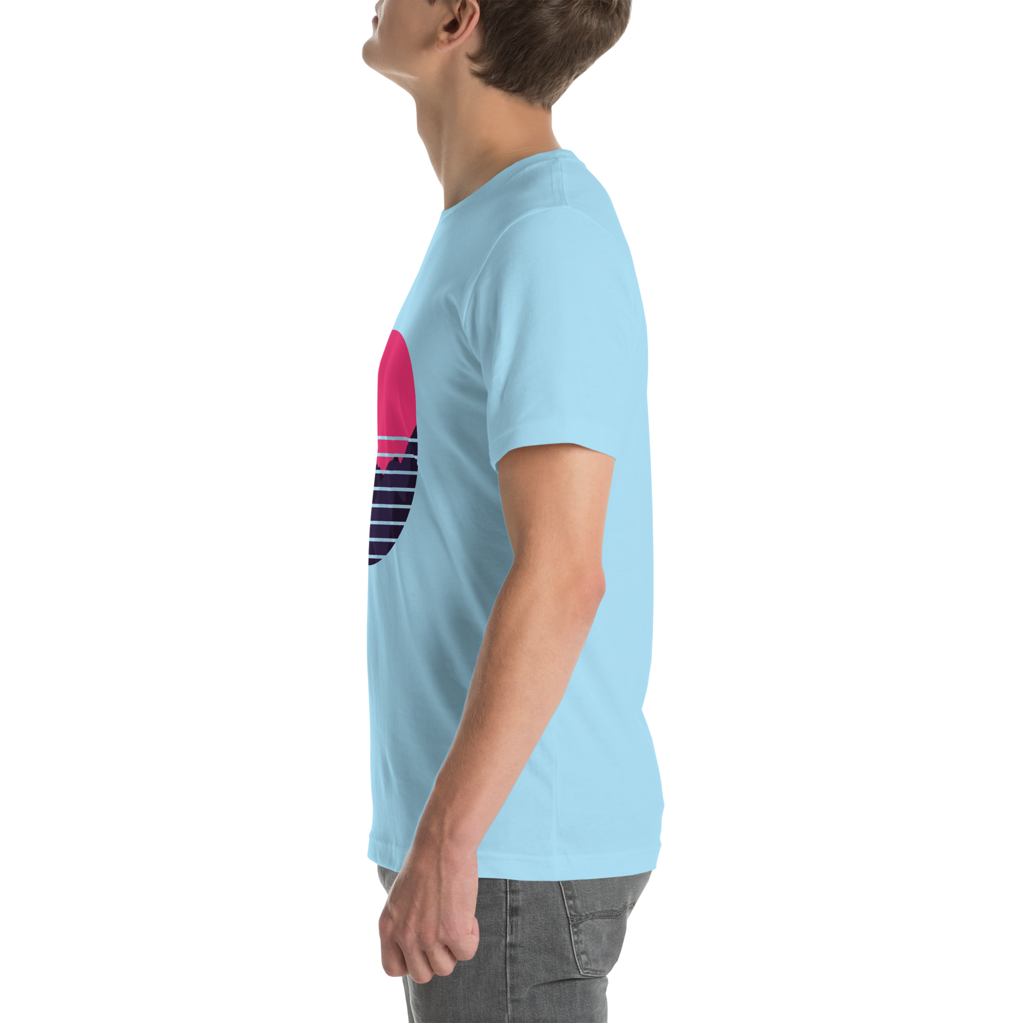 Mens t-shirt - Neon Peaks