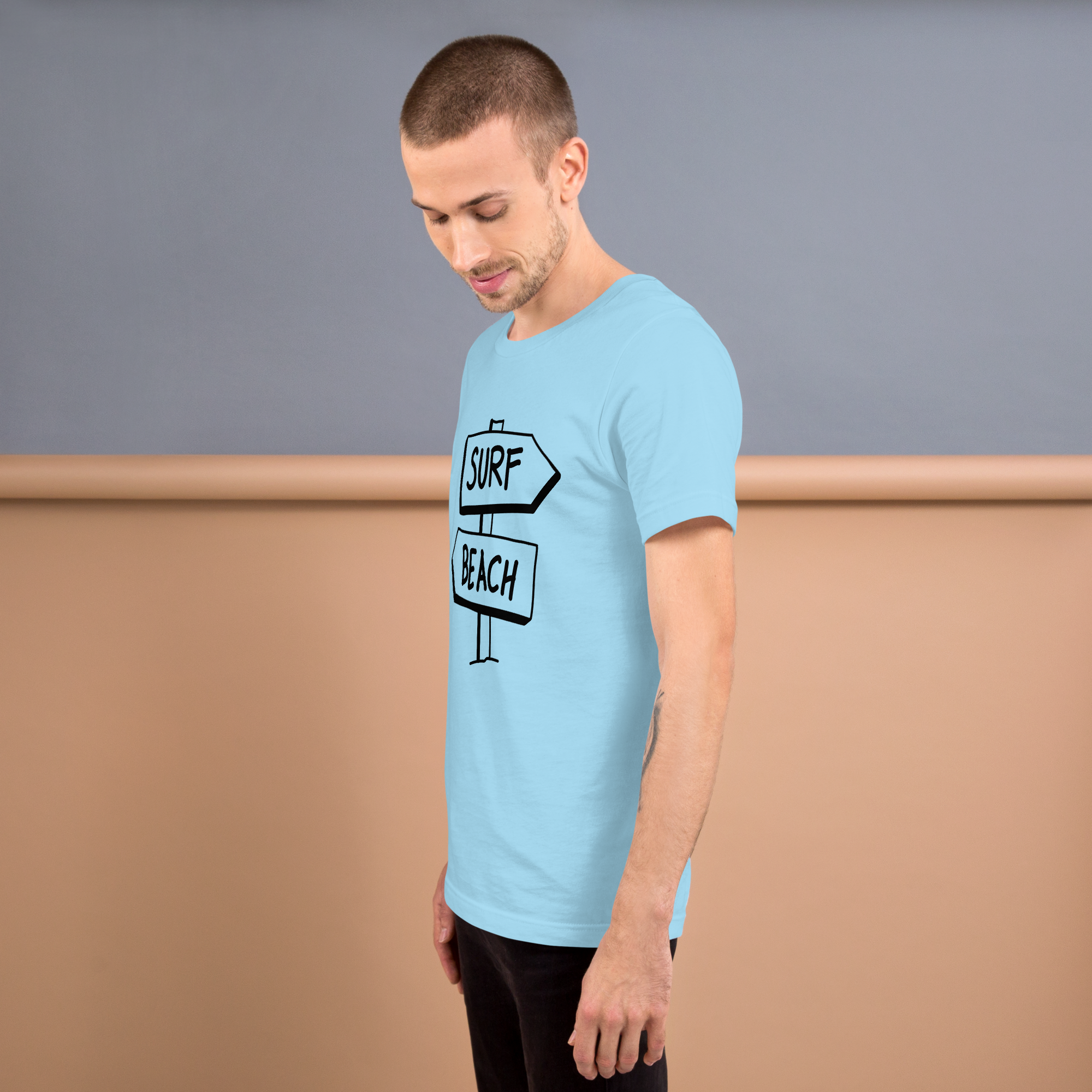 Mens Staple T-Shirt | - Surf Beach