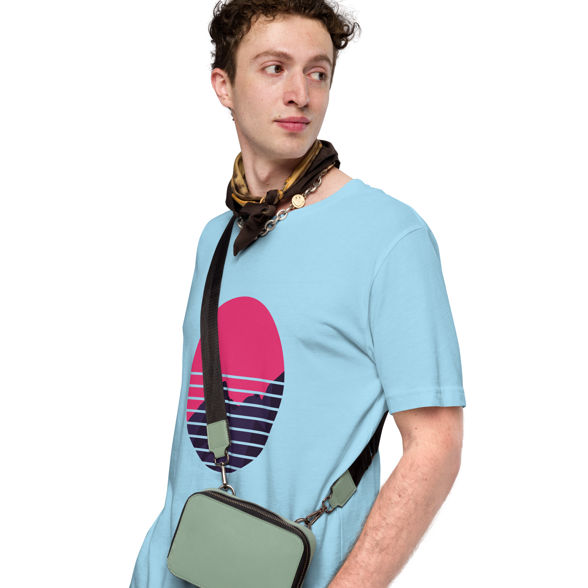 Mens t-shirt - Neon Peaks