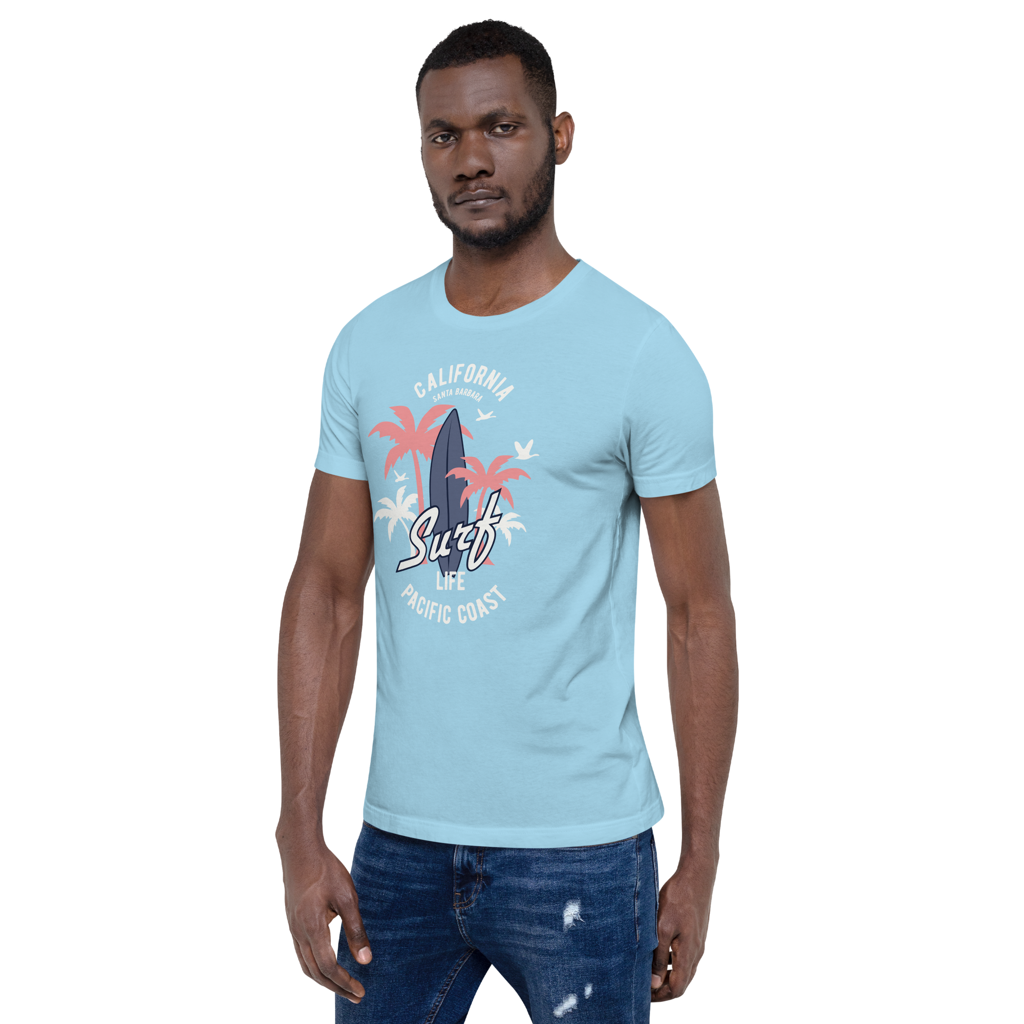 Mens Staple T-Shirt - Surf Life