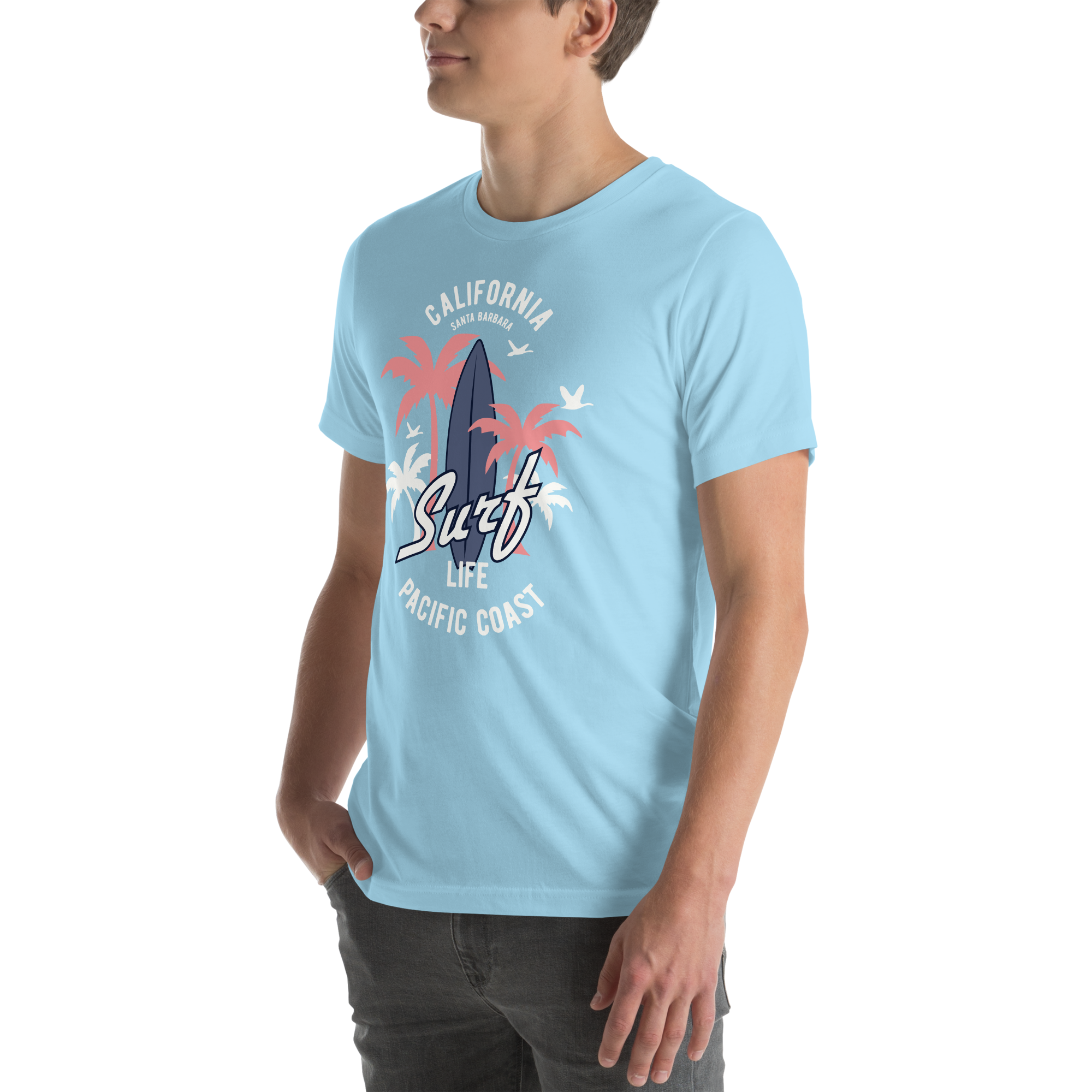 Mens Staple T-Shirt - Surf Life