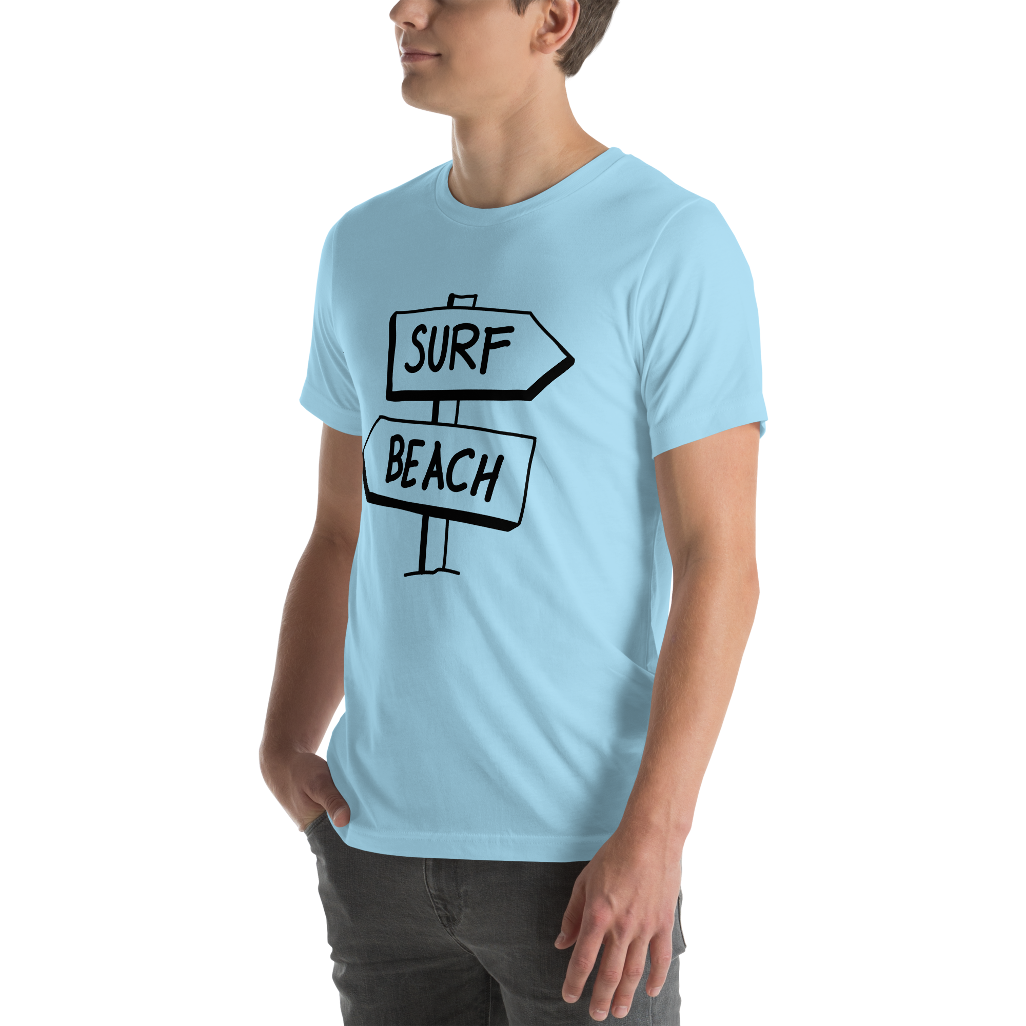 Mens Staple T-Shirt | - Surf Beach