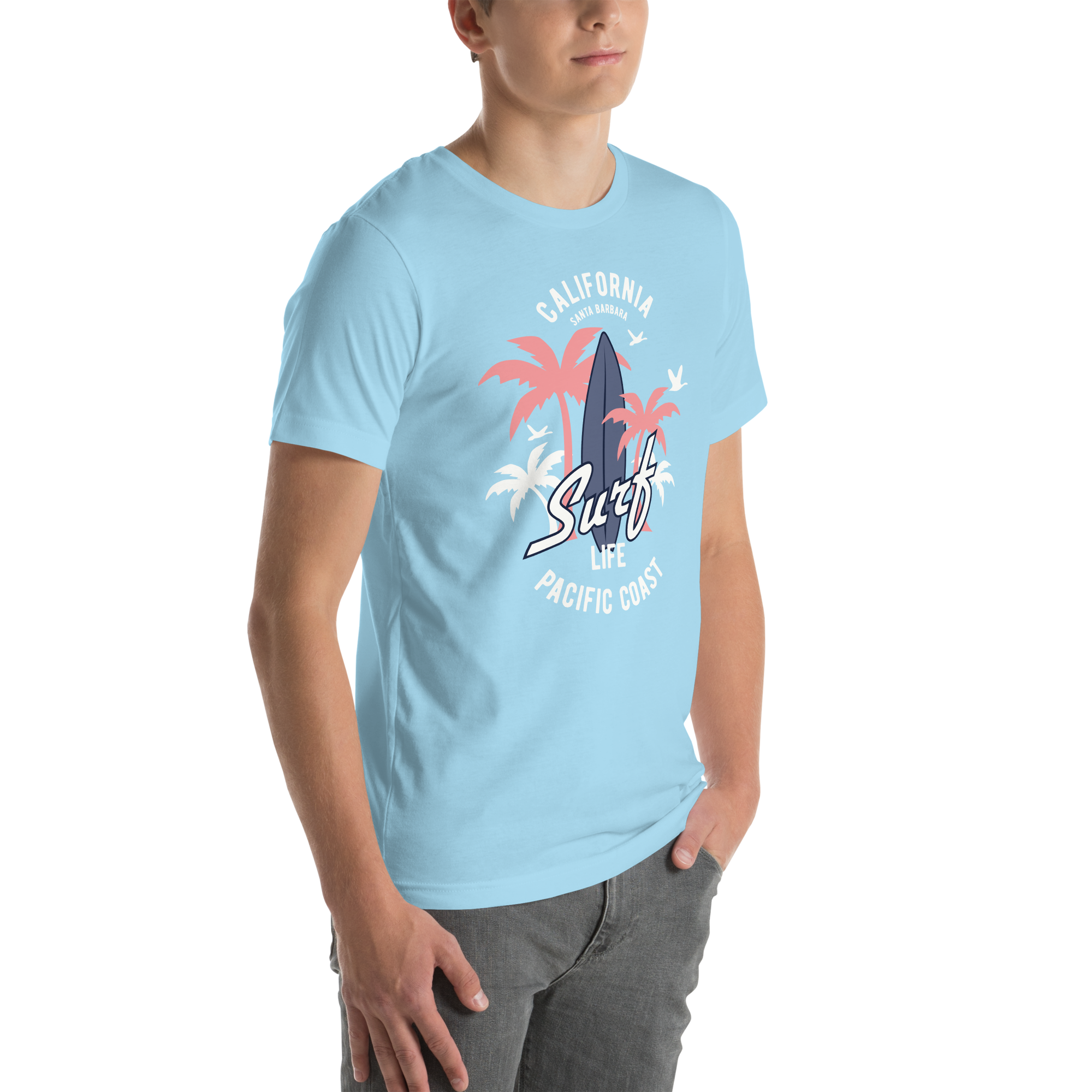 Mens Staple T-Shirt - Surf Life