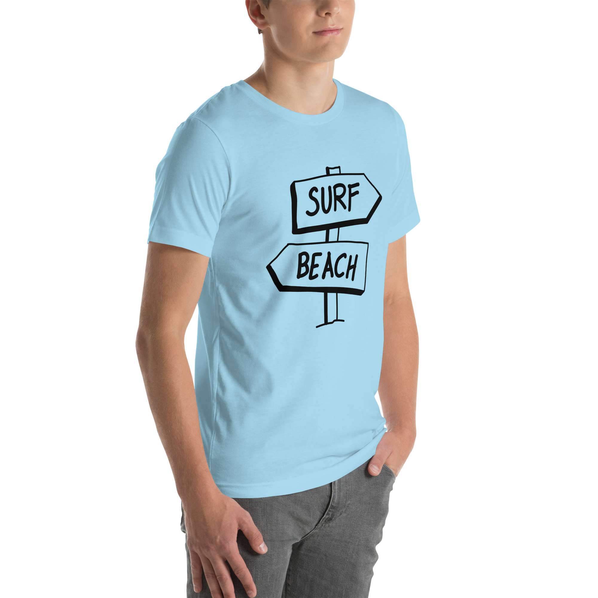 Mens Staple T-Shirt | - Surf Beach