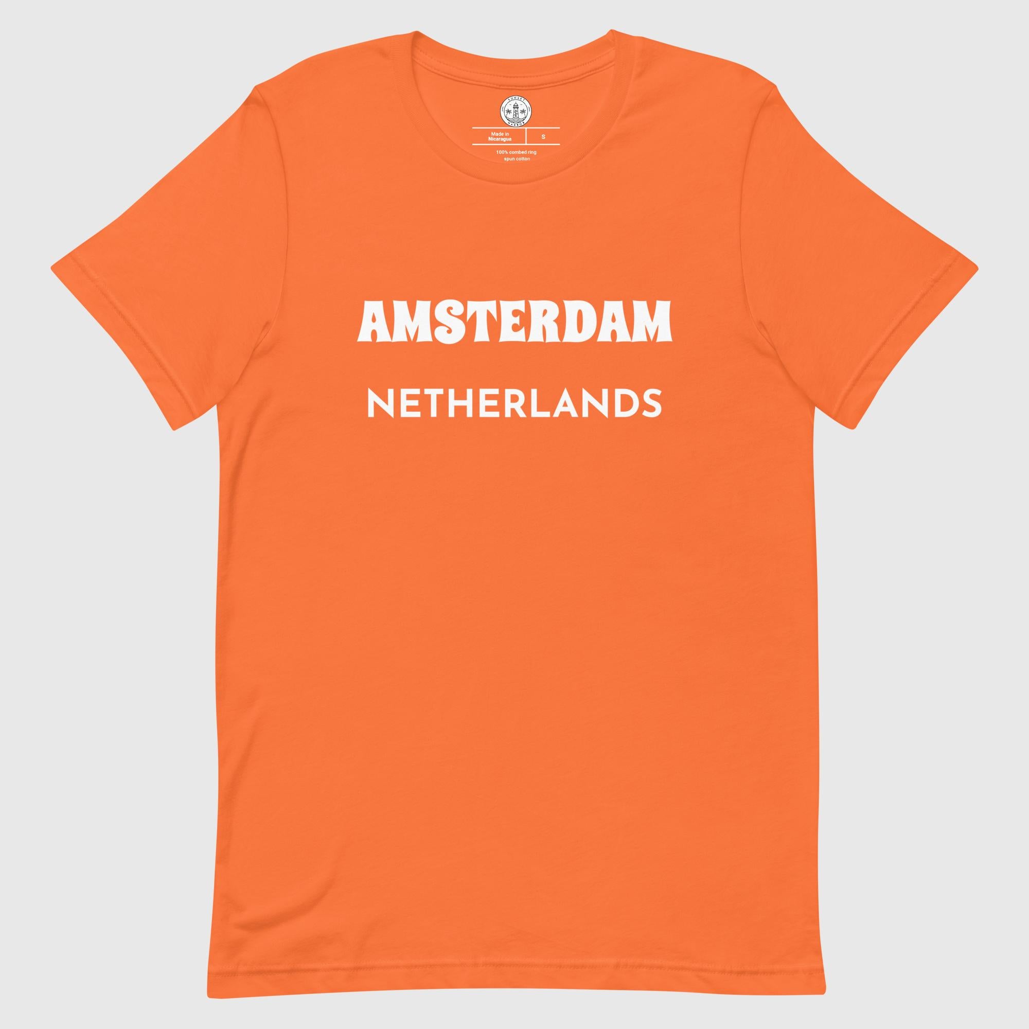 Camiseta unisex - Ámsterdam