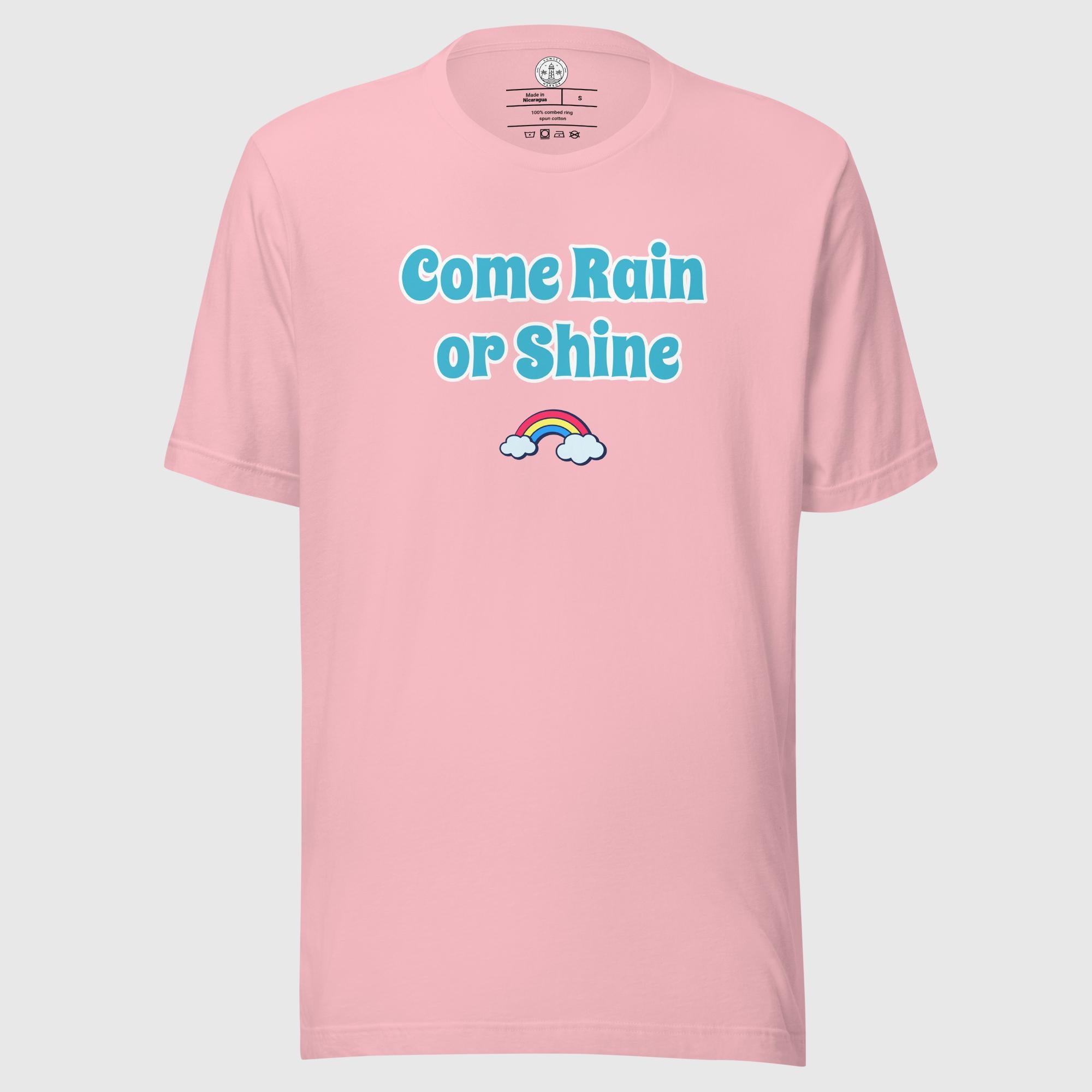 Damen-T-Shirt – Come Rain or Shine
