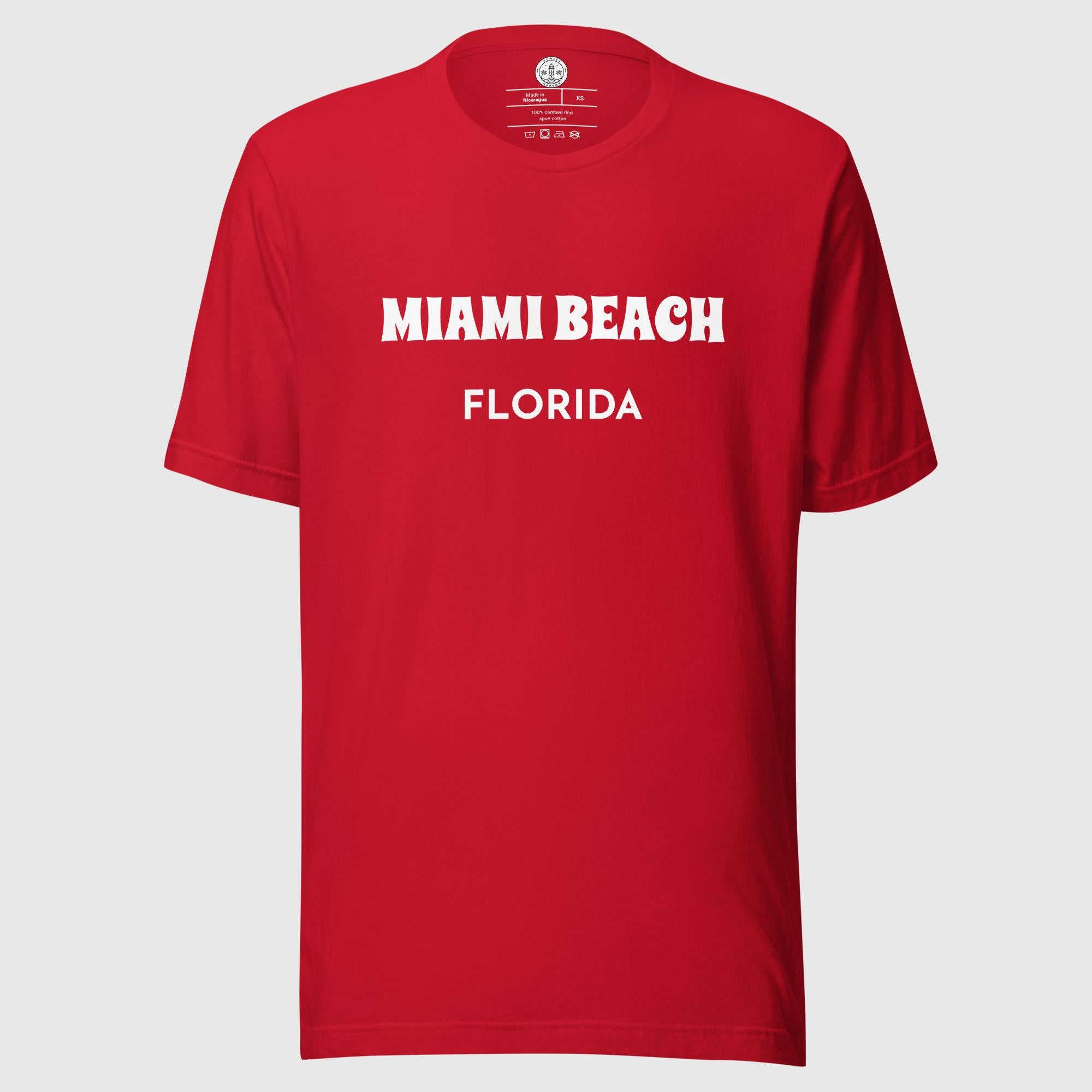 Unisex t-shirt - Miami Beach