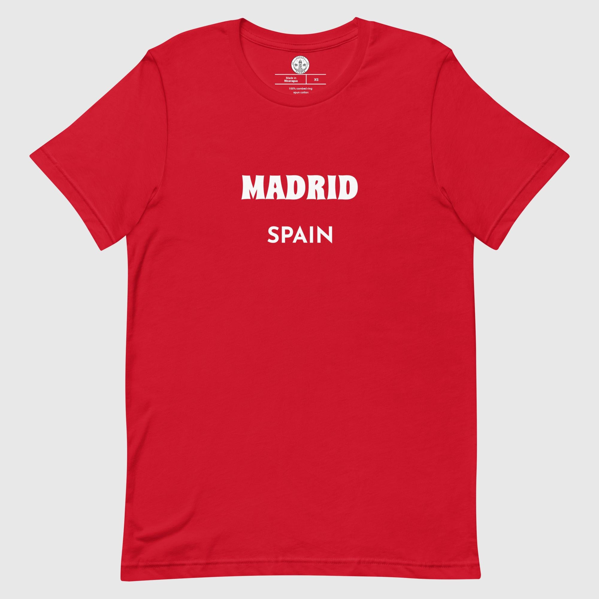 Camiseta unisex - Madrid