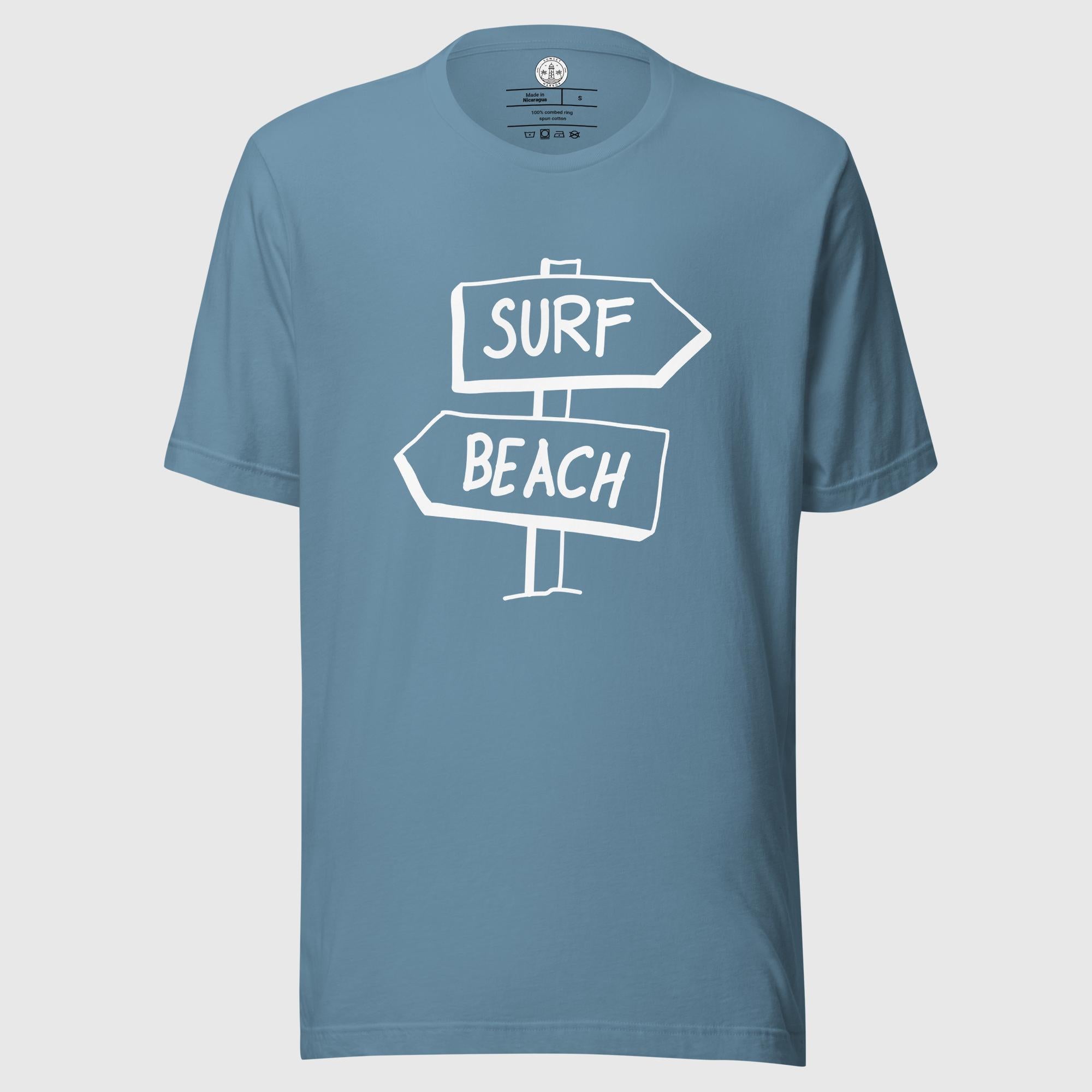Unisex Staple T-Shirt | - Surf Beach - Sunset Harbor Clothing