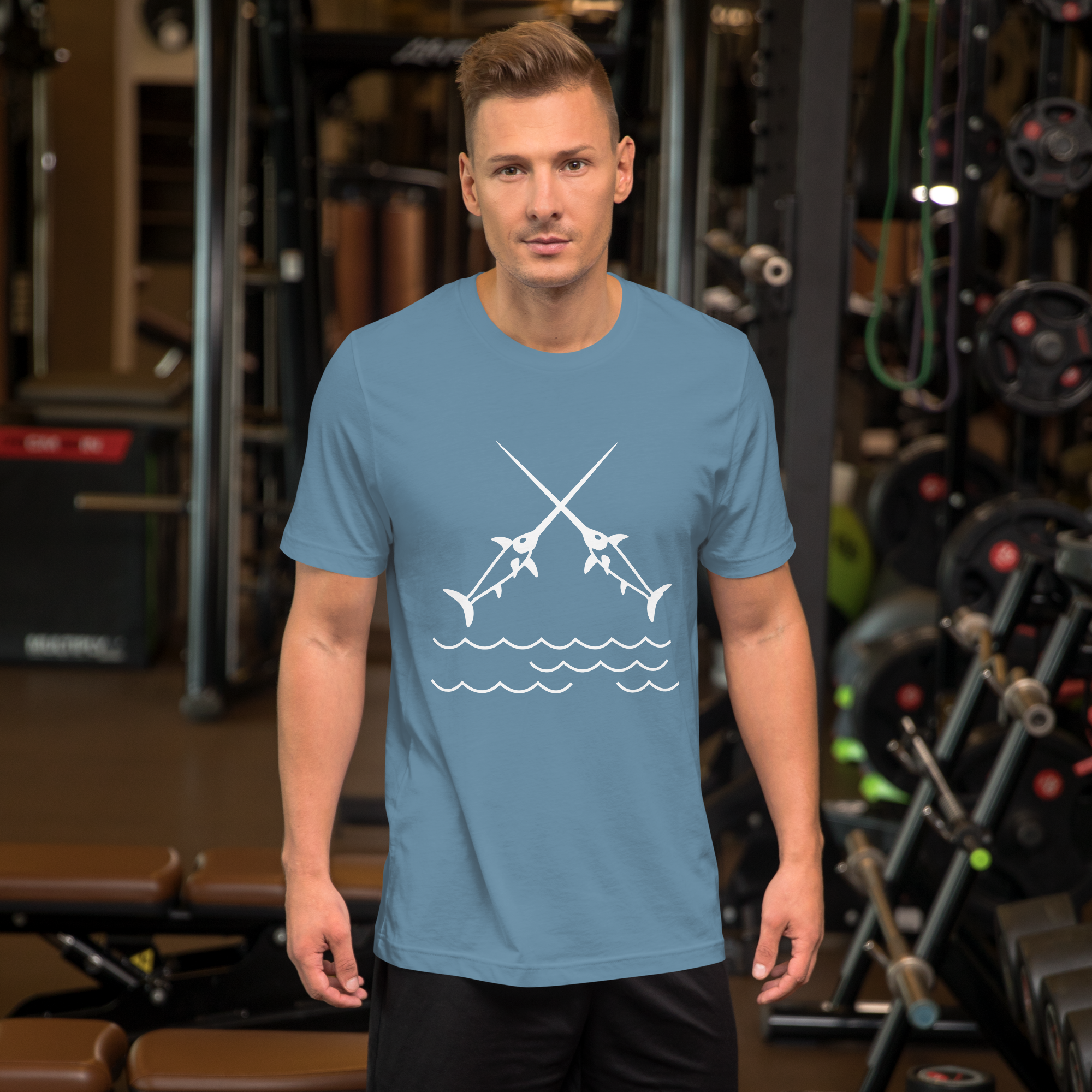 Mens t-shirt - Crossed Tides