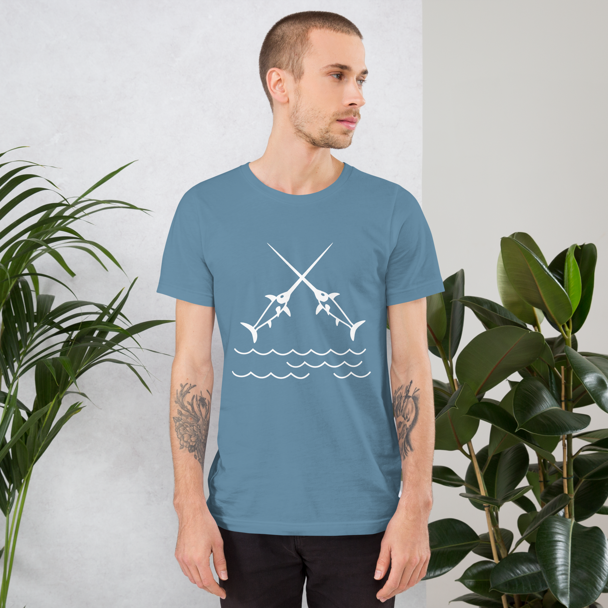 Mens t-shirt - Crossed Tides