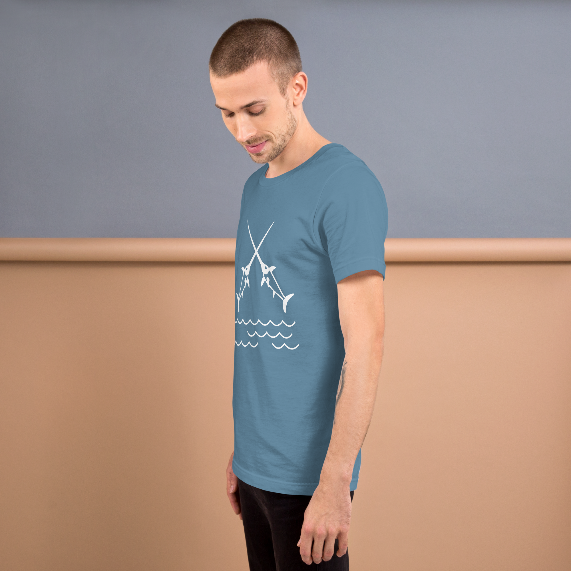 Mens t-shirt - Crossed Tides