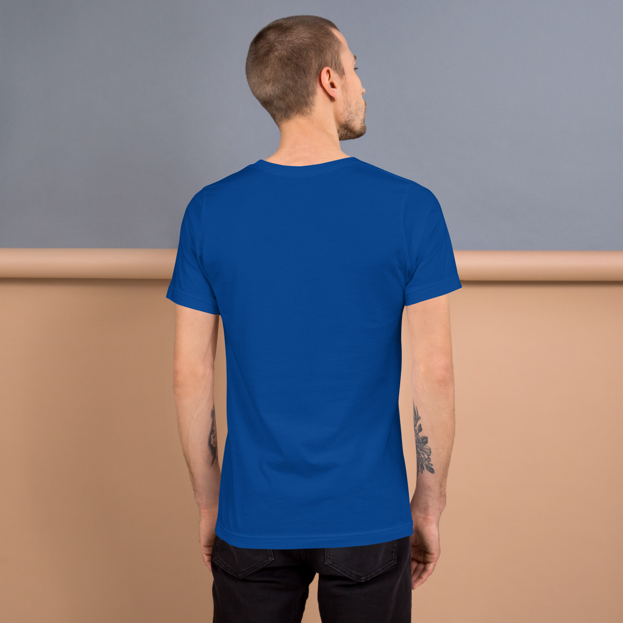 Men's Staple T-Shirt - Sunset Harbor