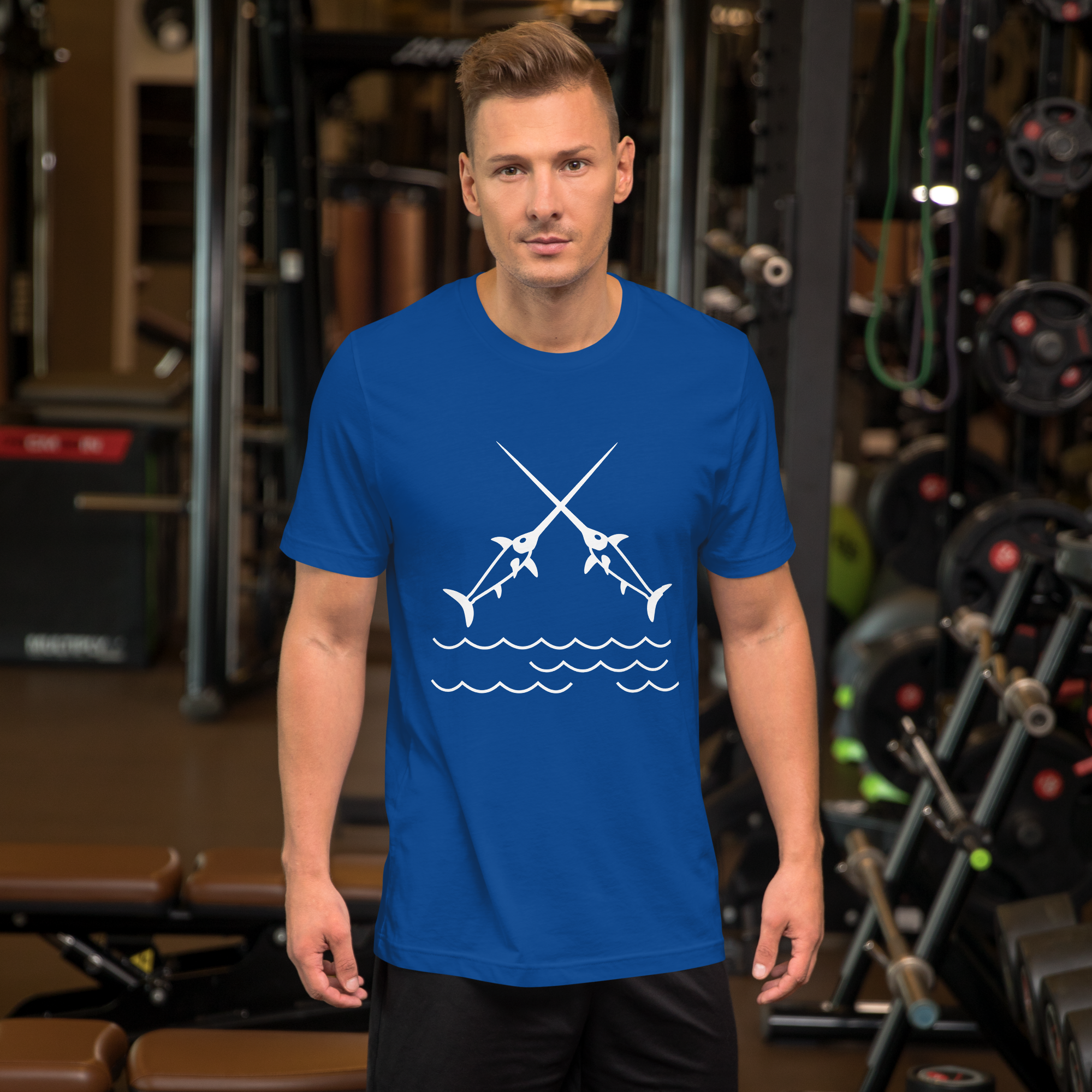 Mens t-shirt - Crossed Tides