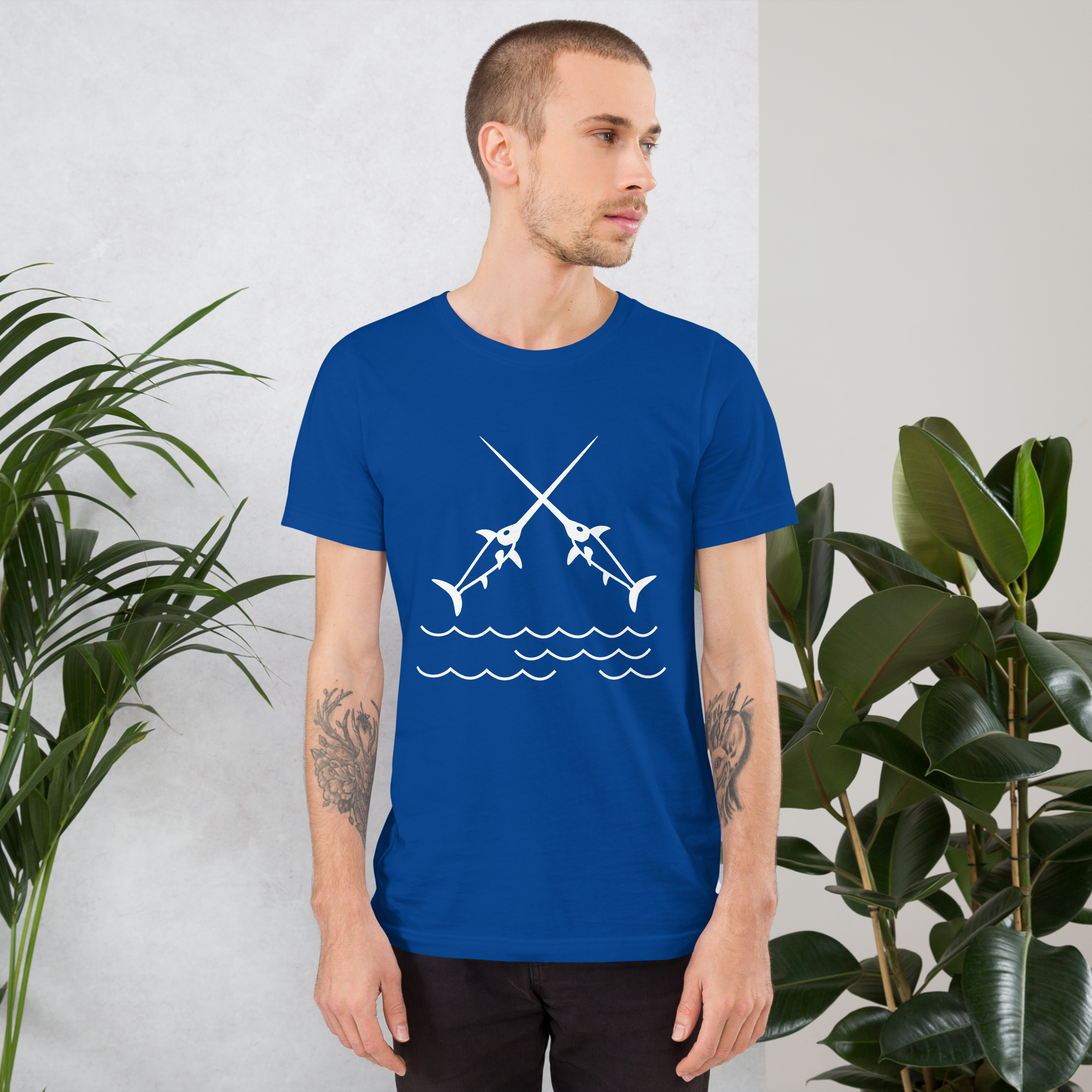 Mens t-shirt - Crossed Tides