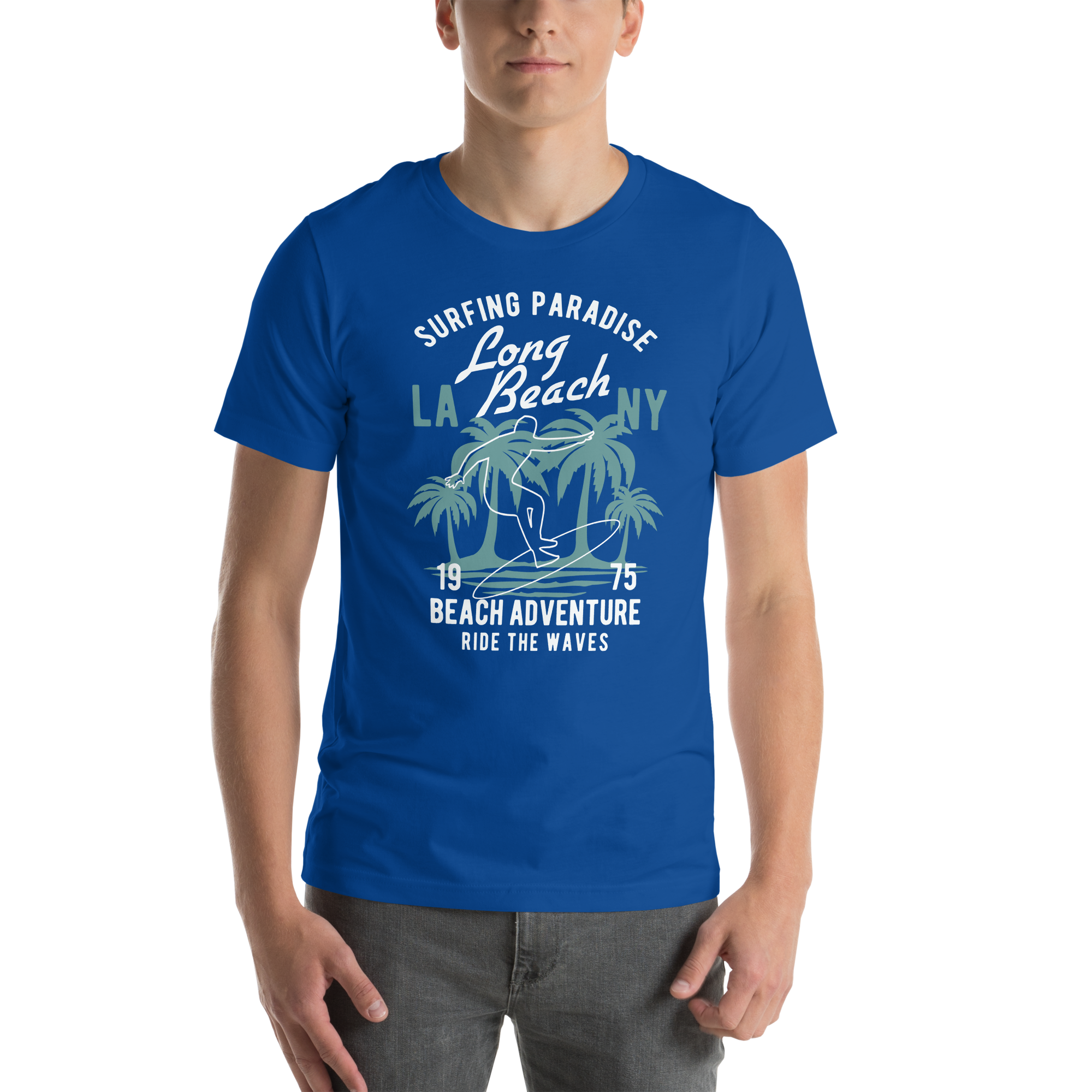 Mens t-shirt - Long Beach