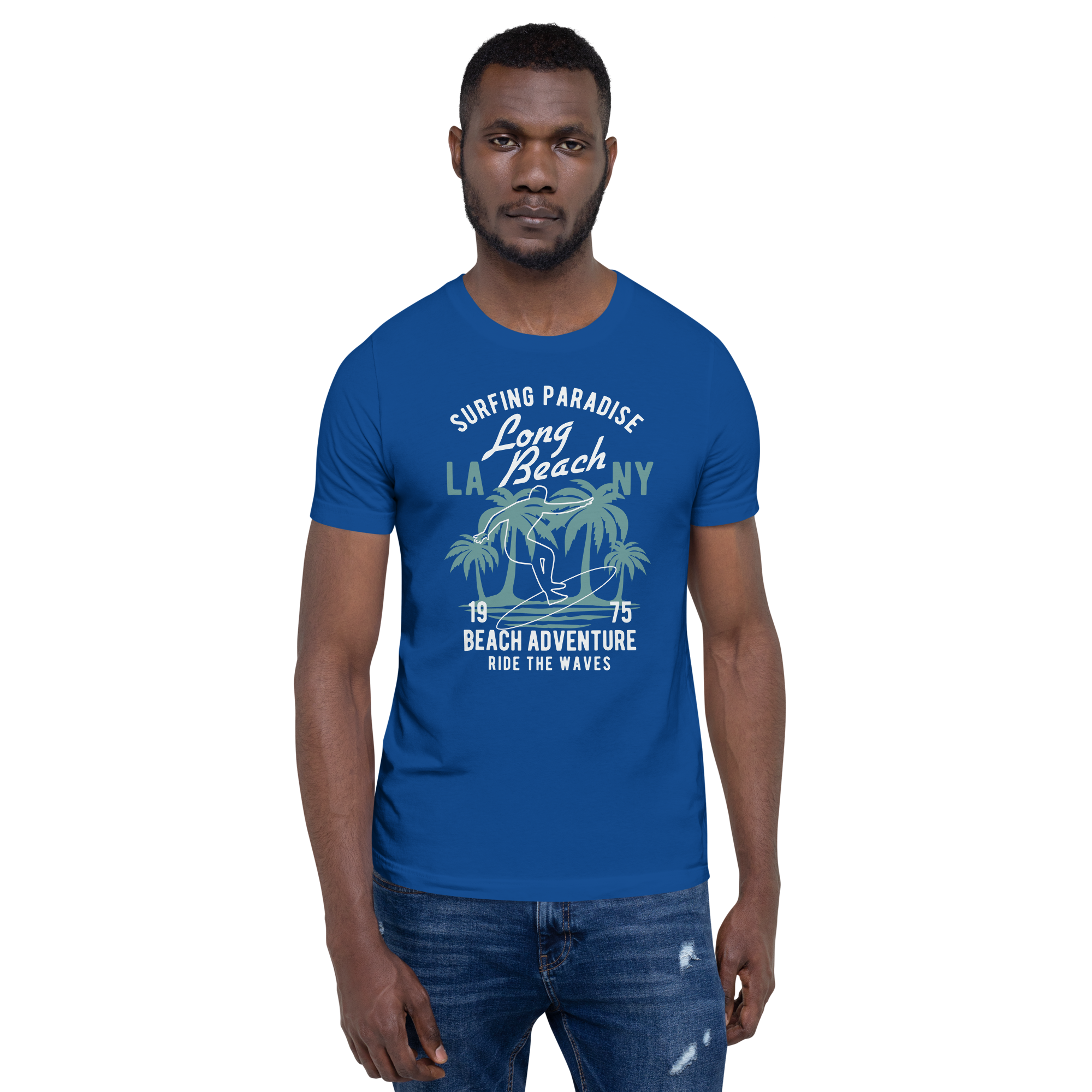 Mens t-shirt - Long Beach