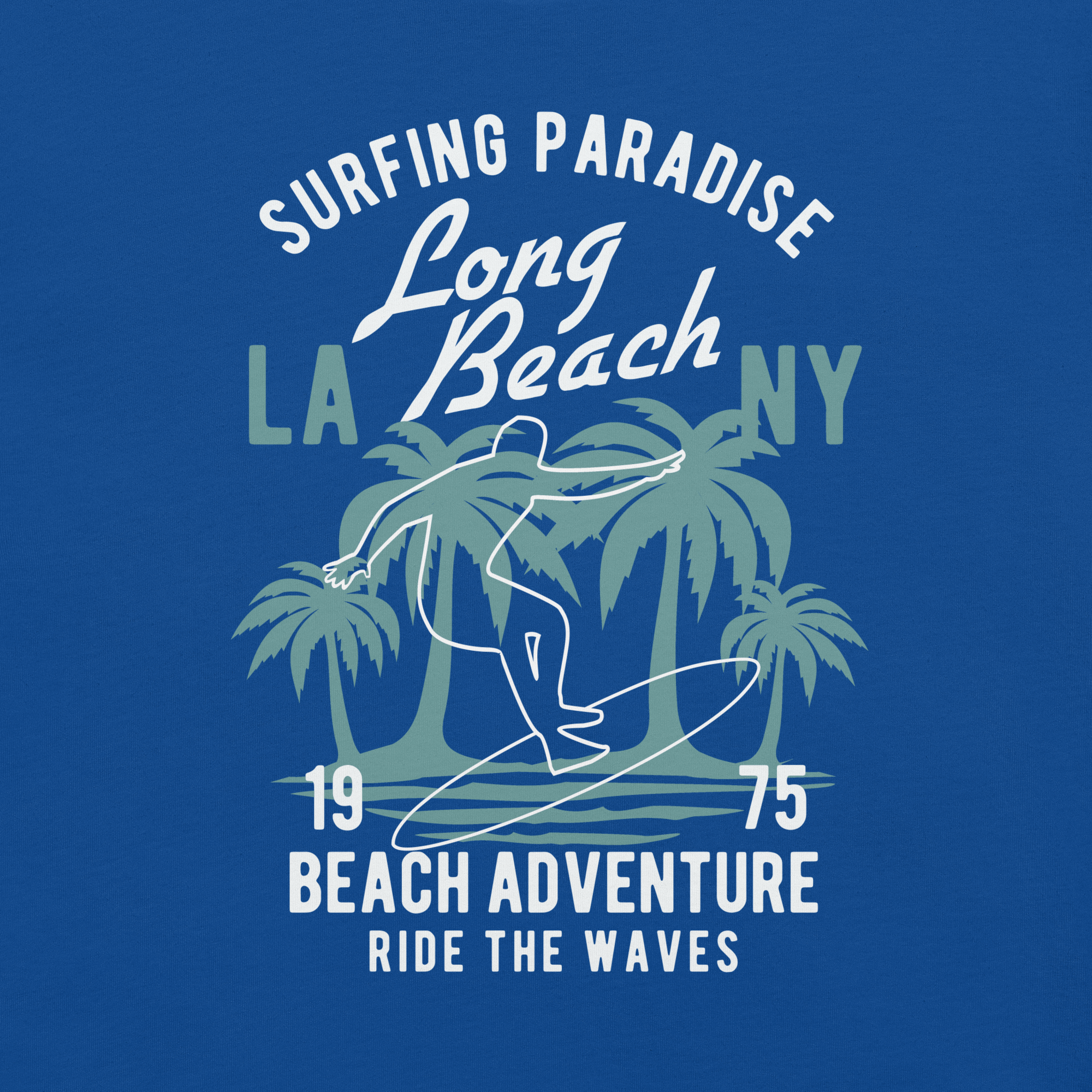 Mens t-shirt - Long Beach