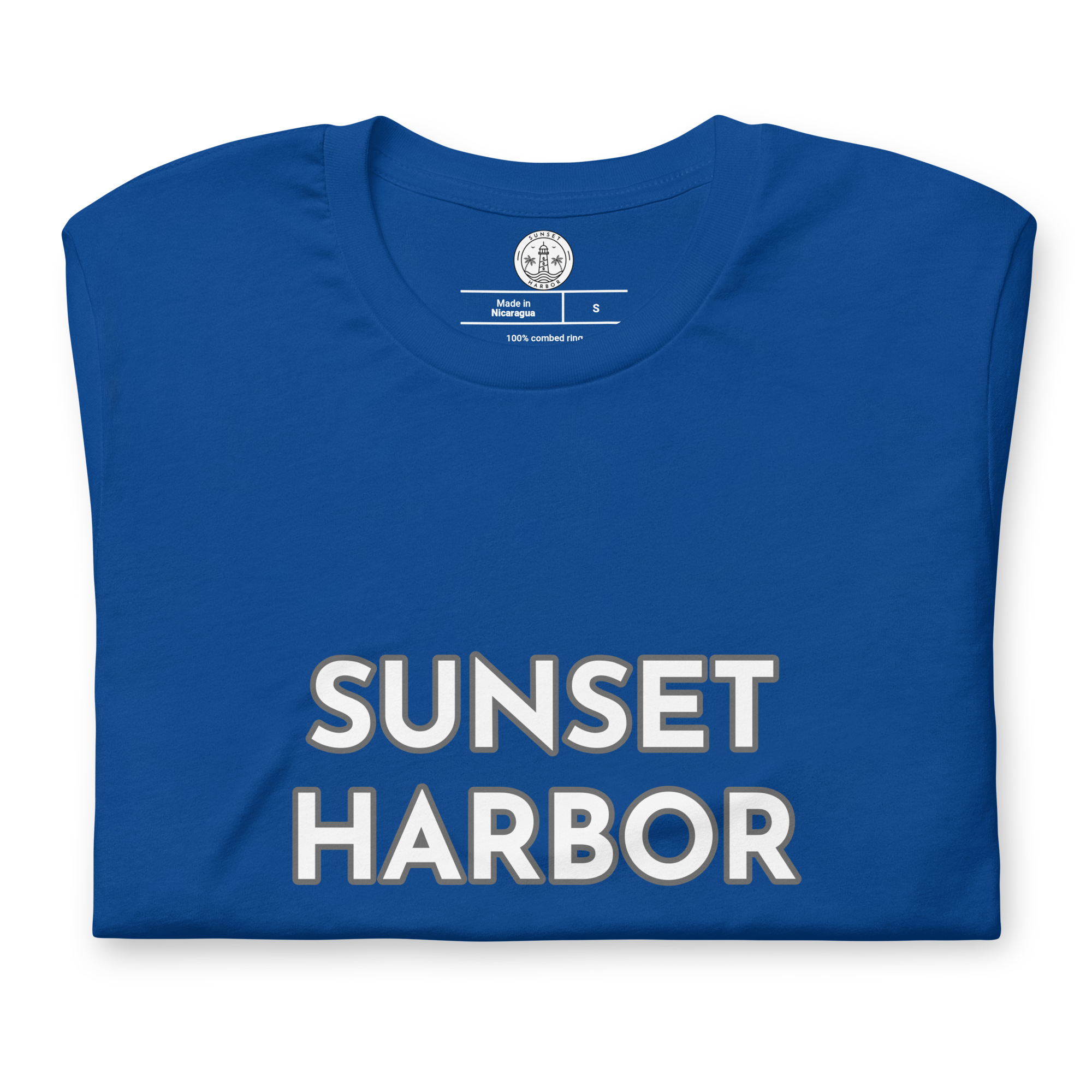 Men's Staple T-Shirt - Sunset Harbor