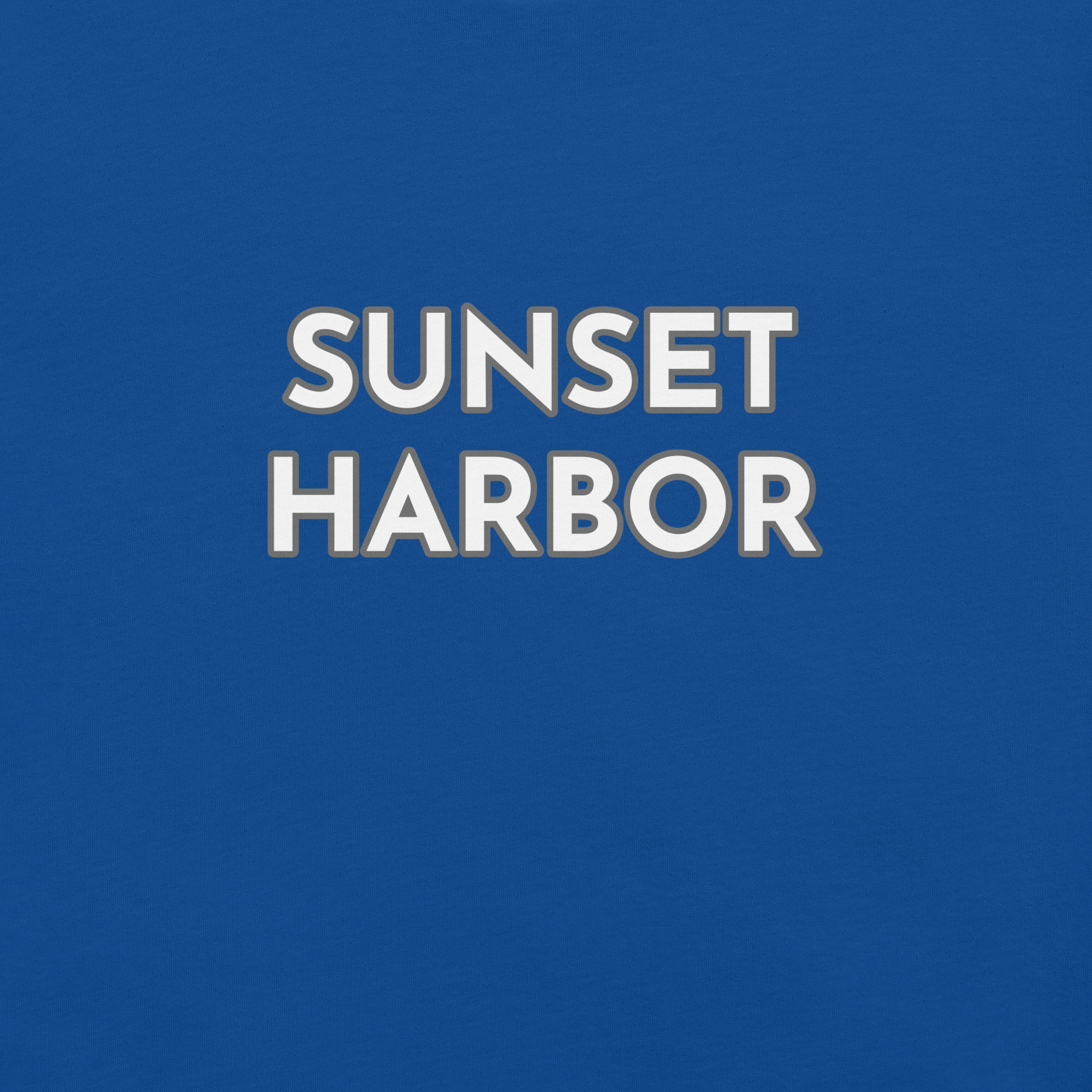 Men's Staple T-Shirt - Sunset Harbor