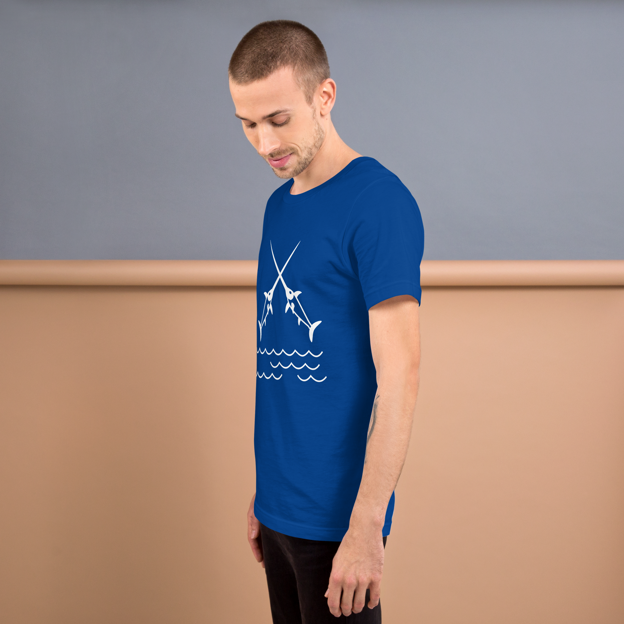 Mens t-shirt - Crossed Tides