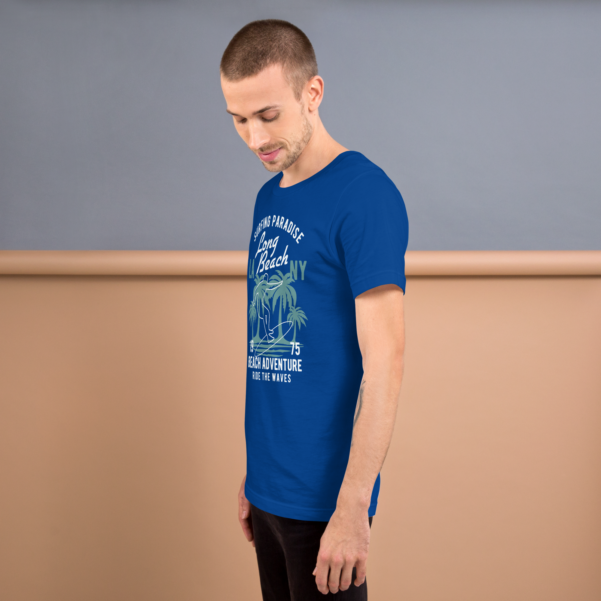 Mens t-shirt - Long Beach