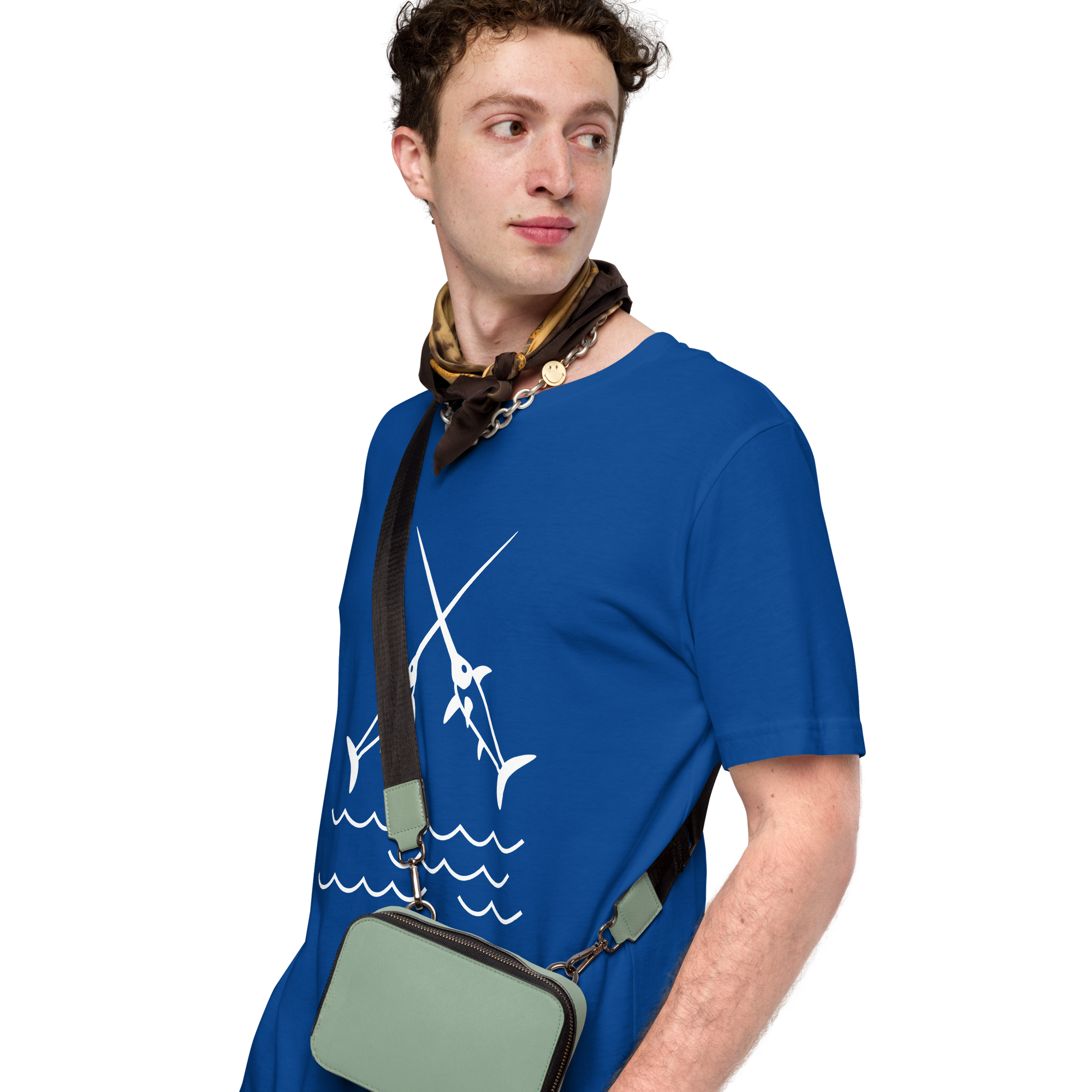 Mens t-shirt - Crossed Tides