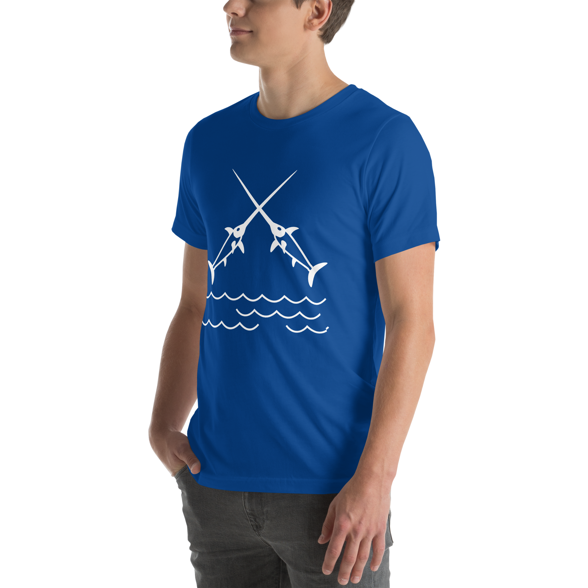 Mens t-shirt - Crossed Tides