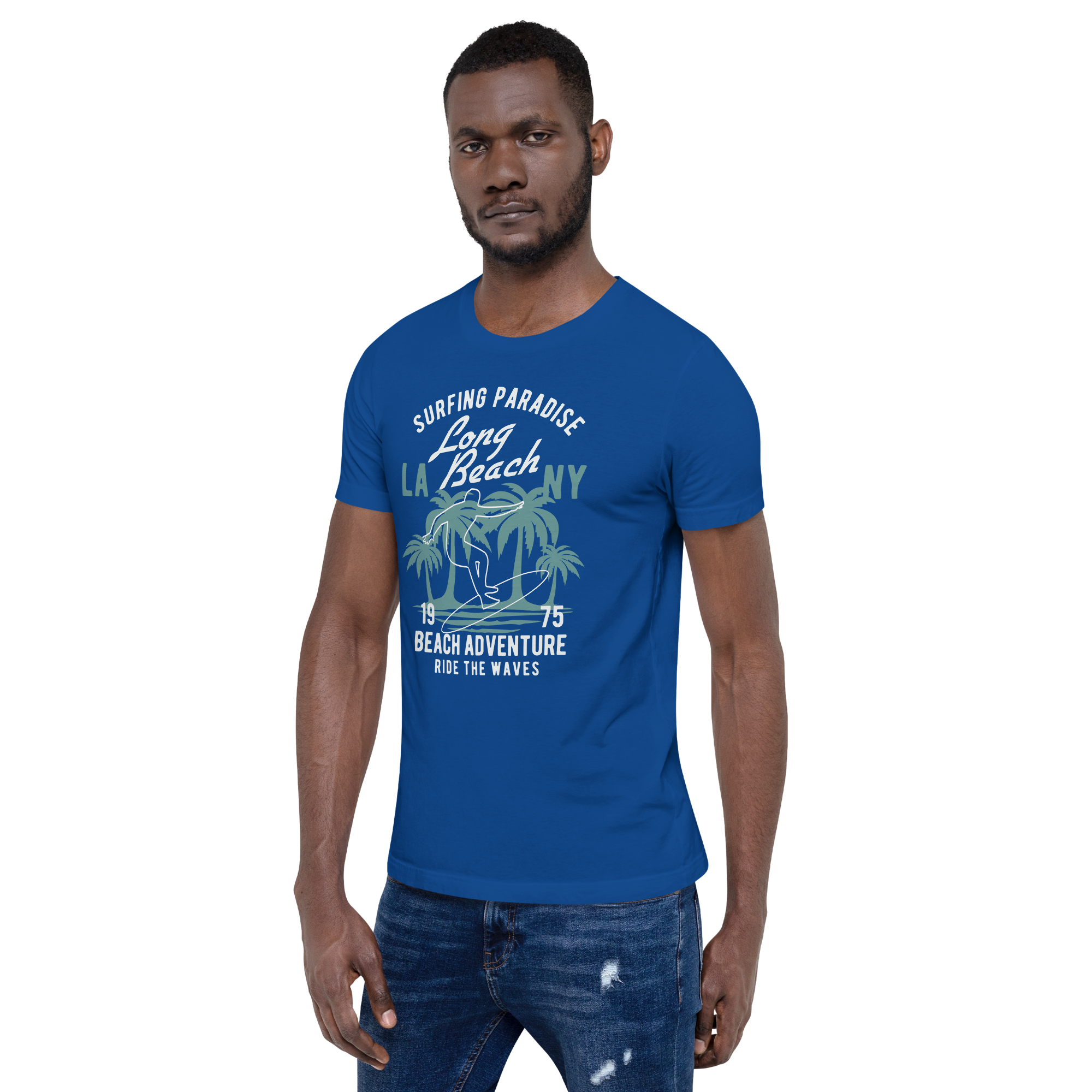 Mens t-shirt - Long Beach