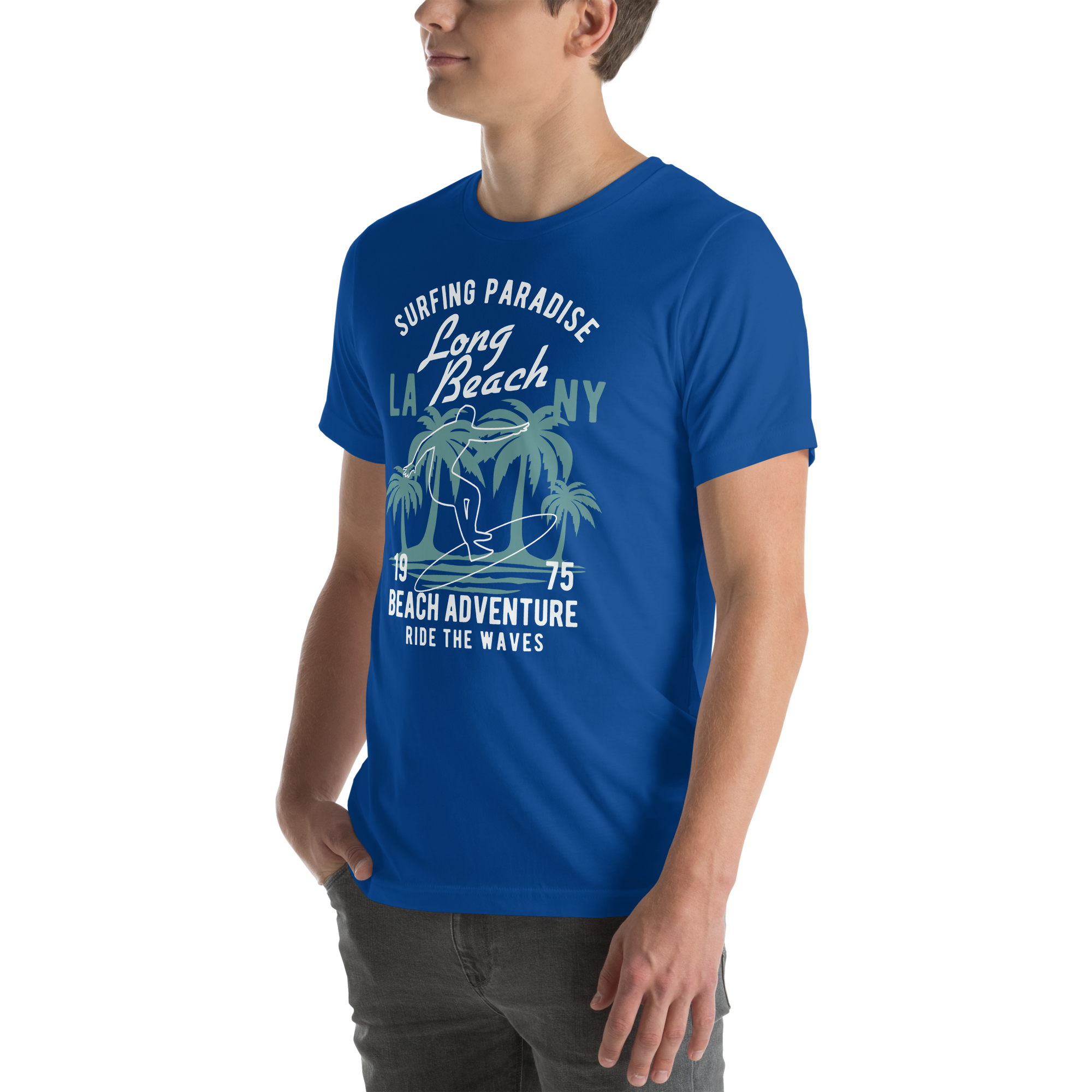 Mens t-shirt - Long Beach